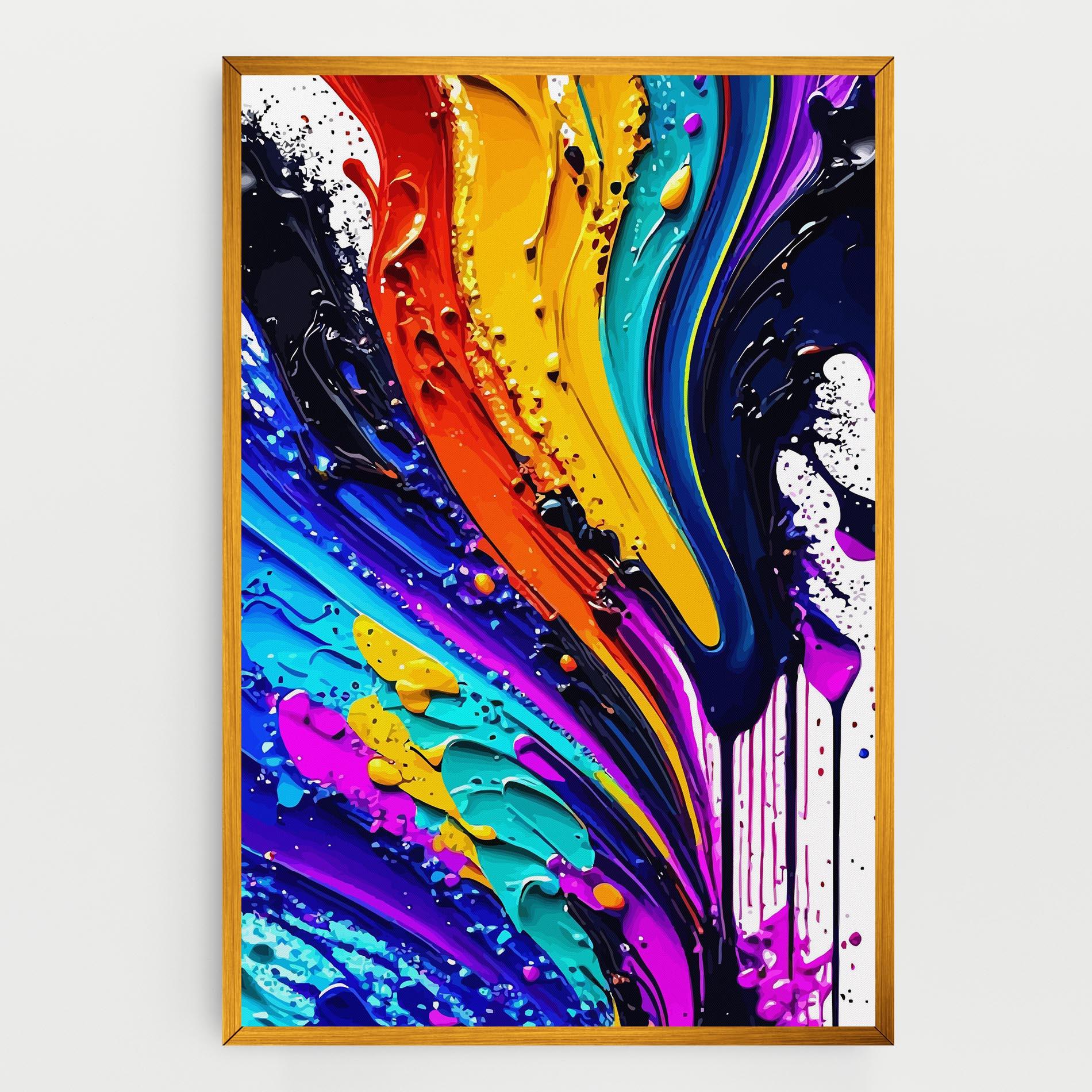 Tablou Canvas Pretty Splash mockup 0