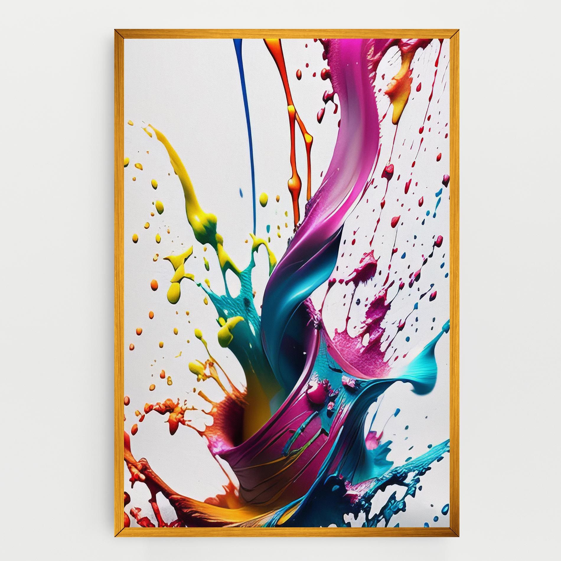 Purple Blue Splash mockup 0