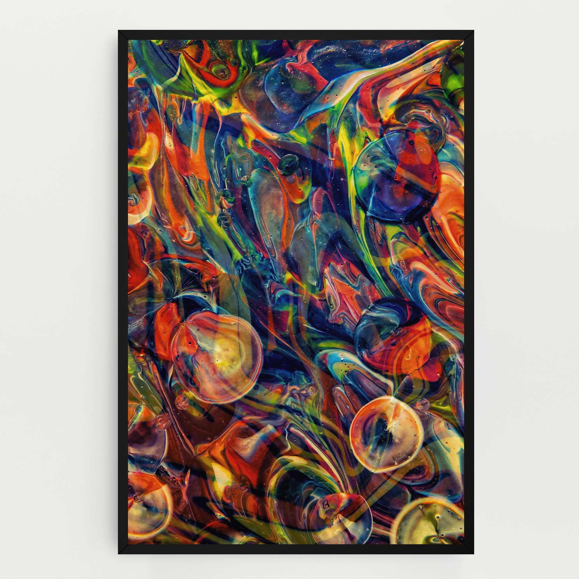 Tablou Canvas Abstract Glass mockup 0