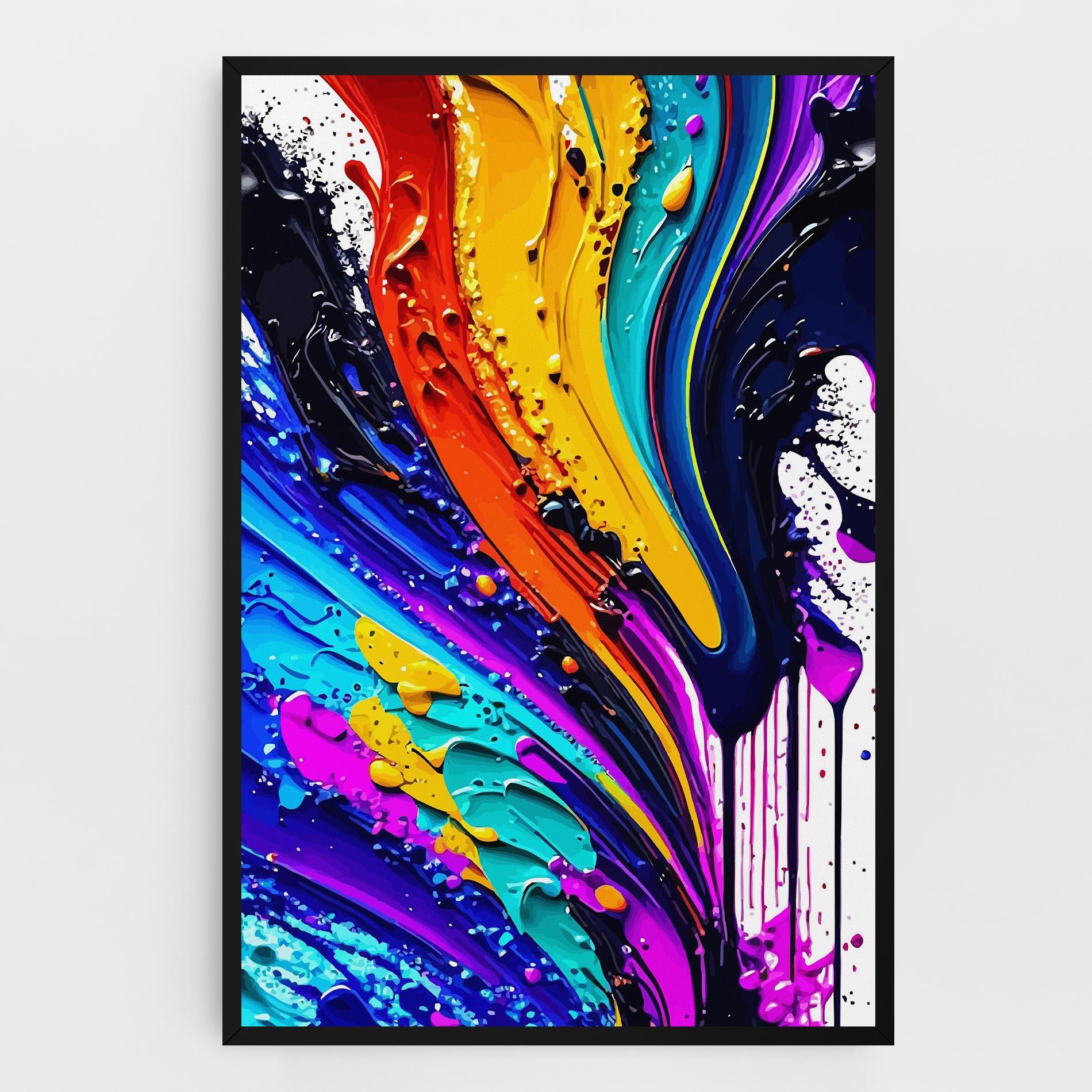 Tablou Canvas Pretty Splash mockup 0