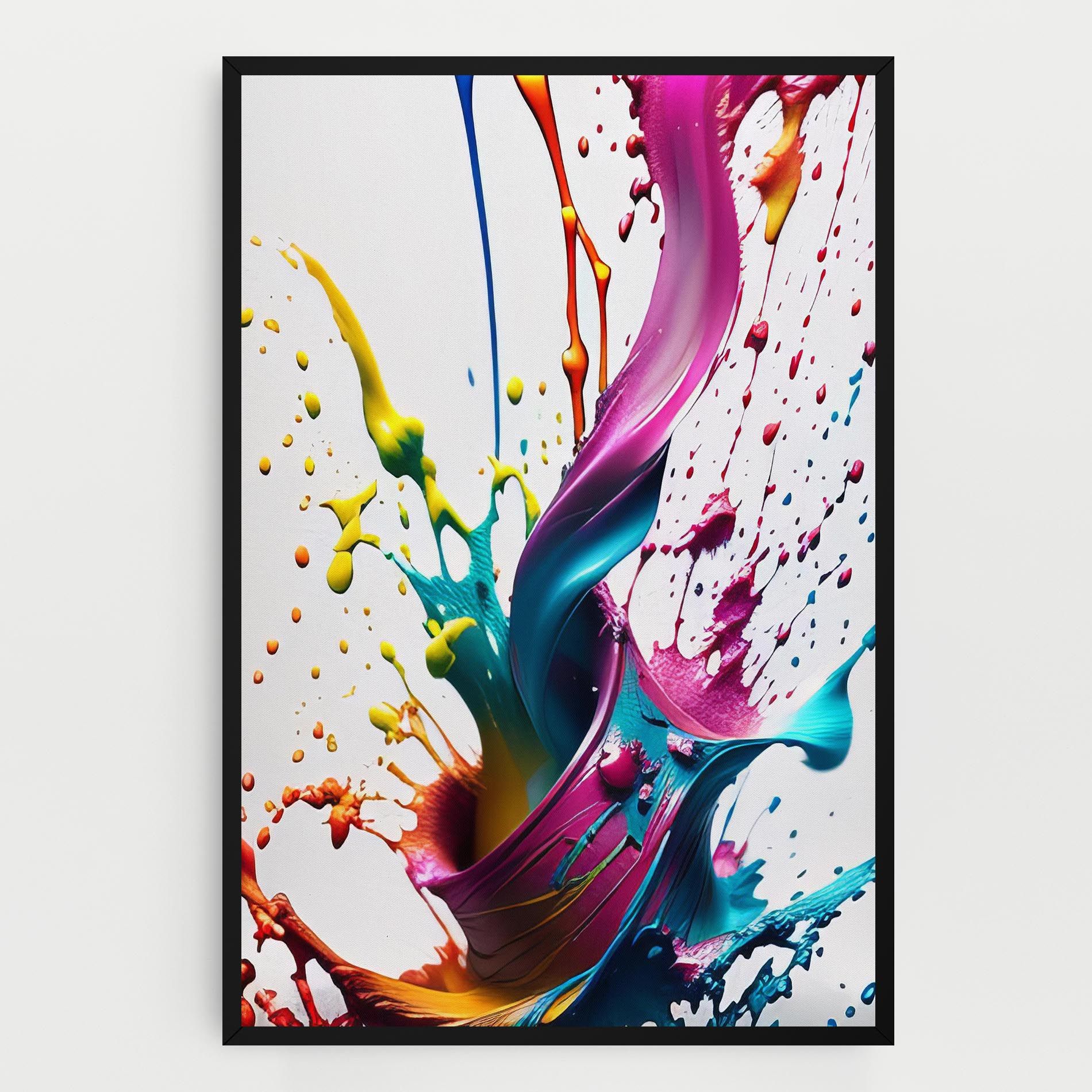 Purple Blue Splash mockup 0