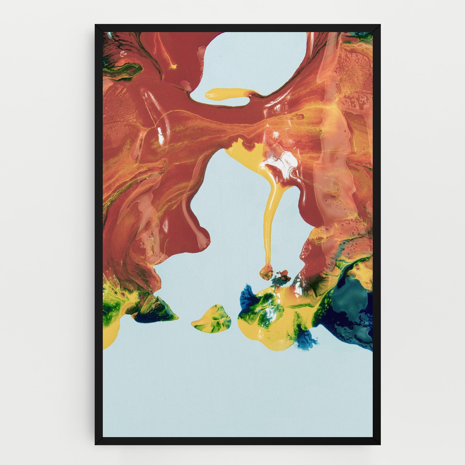 Tablou Canvas Spilled Paint mockup 0