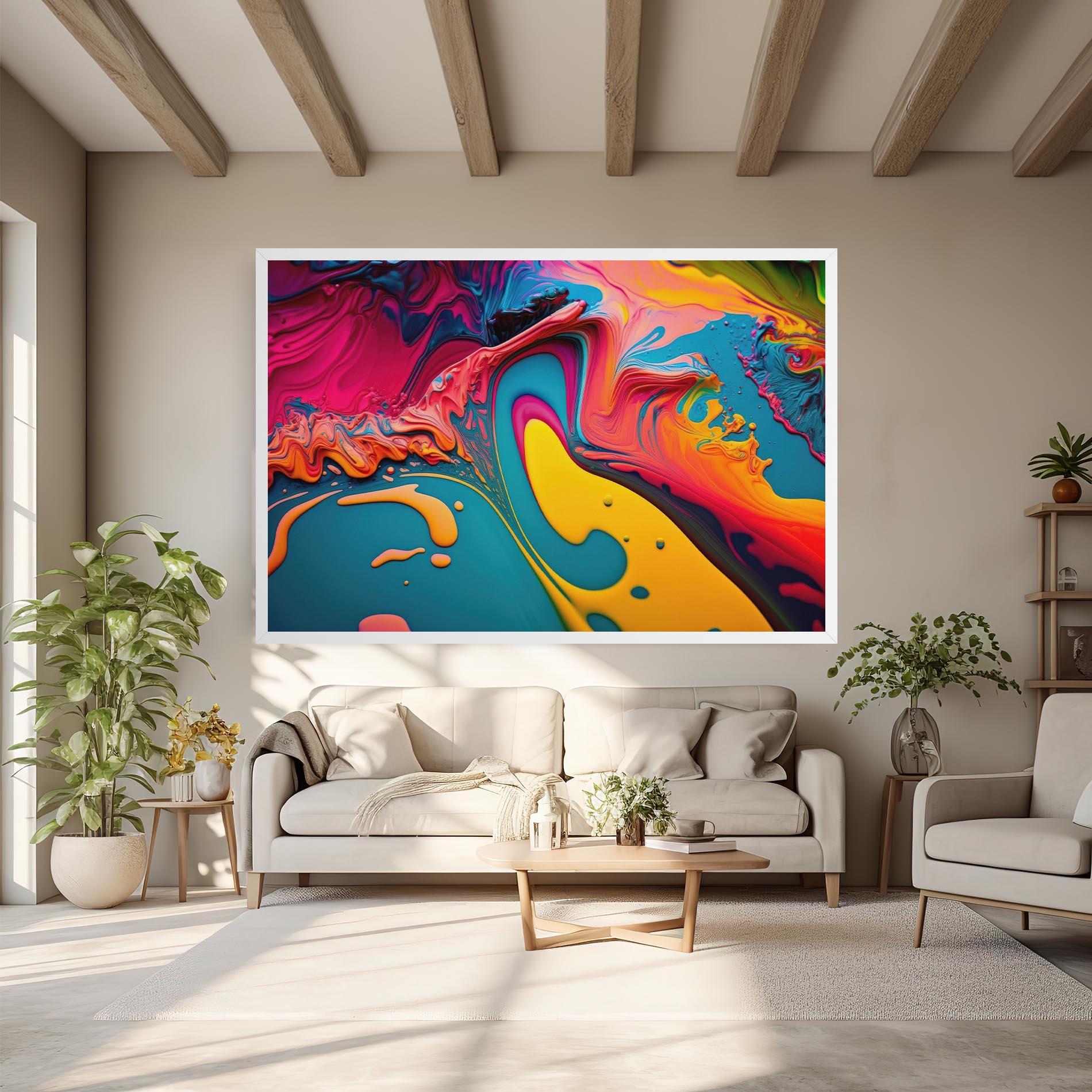 Tablou Canvas Acrylic Close Up mockup 6