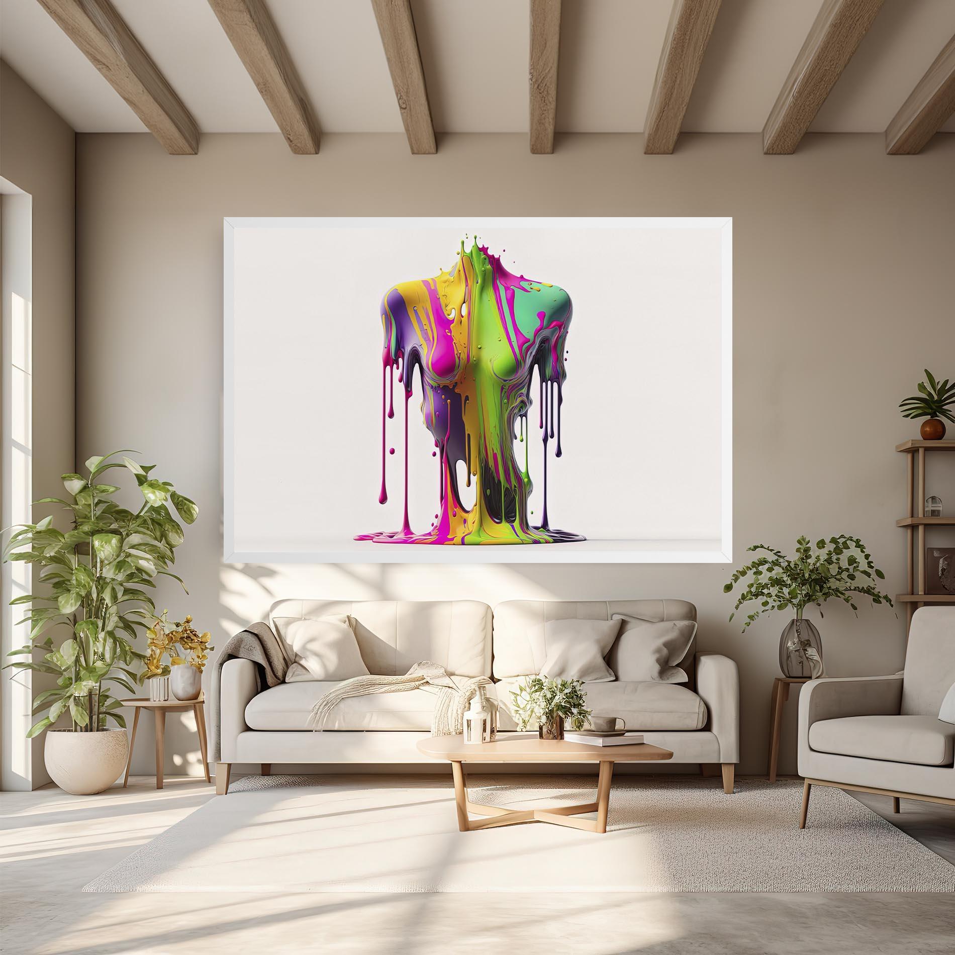 Tablou Canvas Colorful Body mockup 6