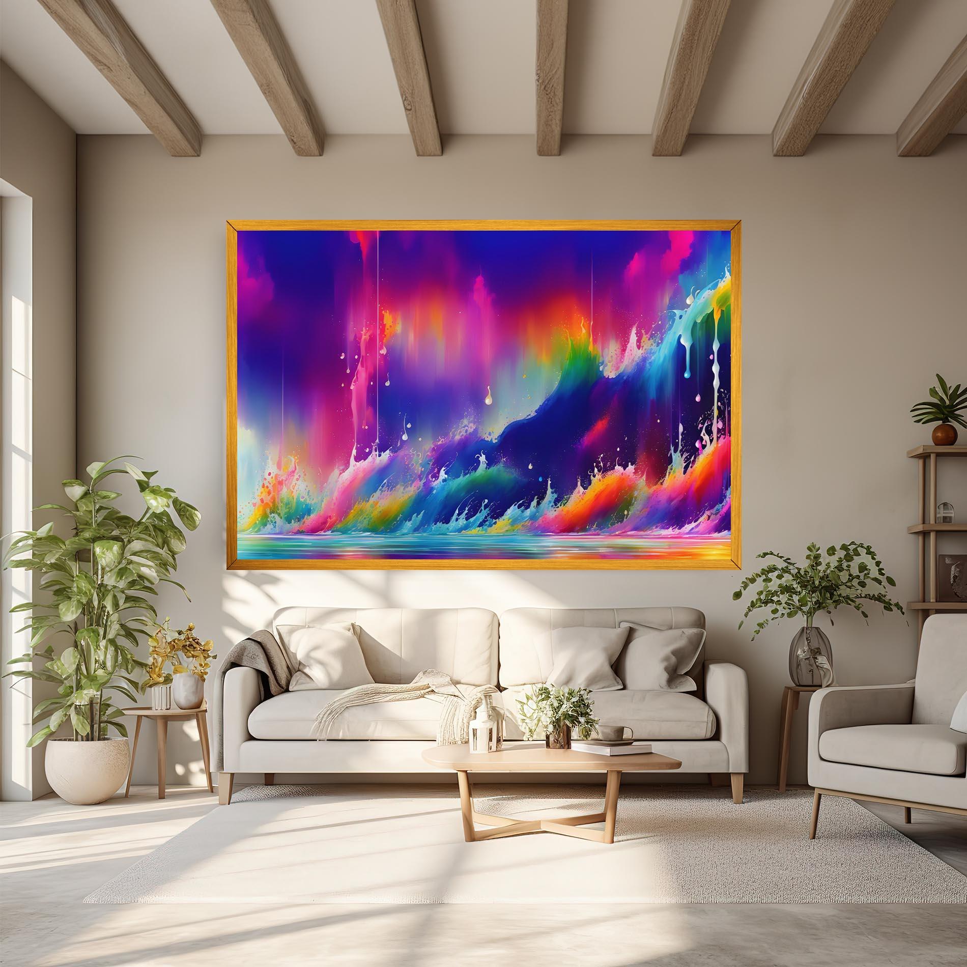 Tablou Canvas Fairytale Landscape mockup 6