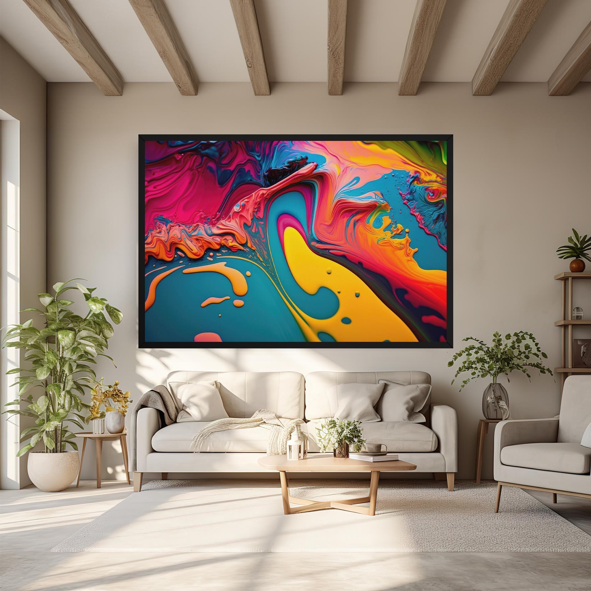 Tablou Canvas Acrylic Close Up mockup 6