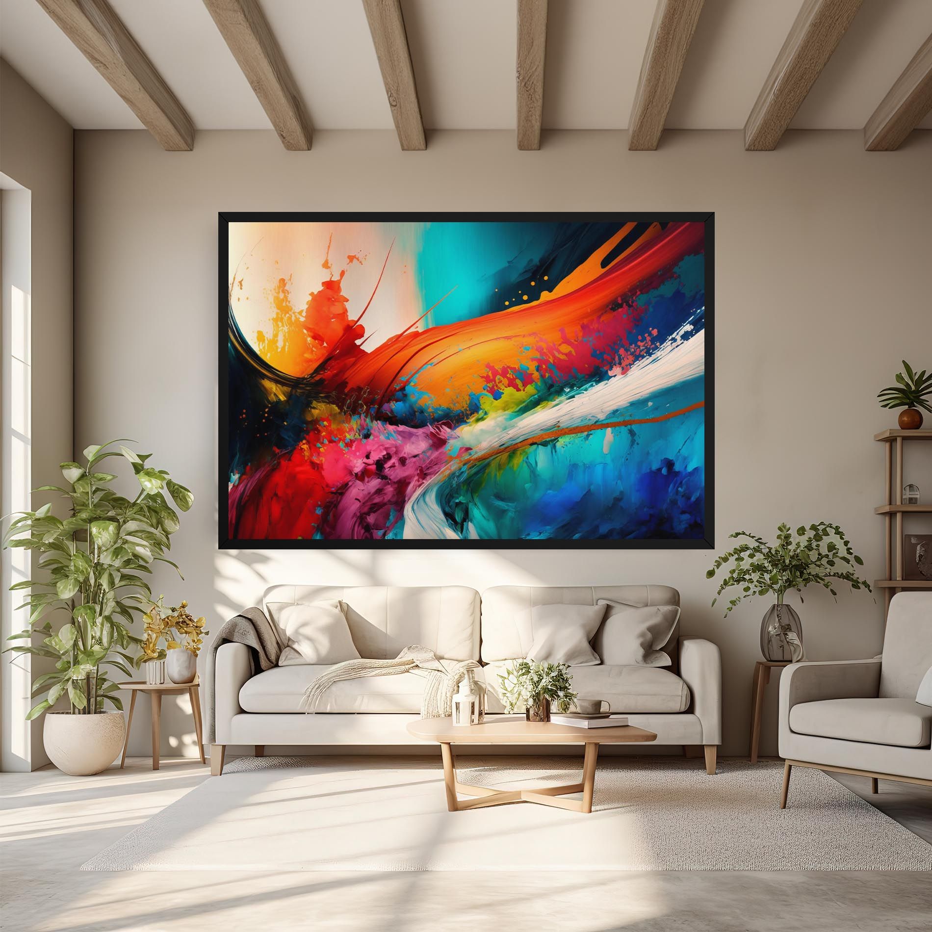 Art Brush Strokes mockup 6