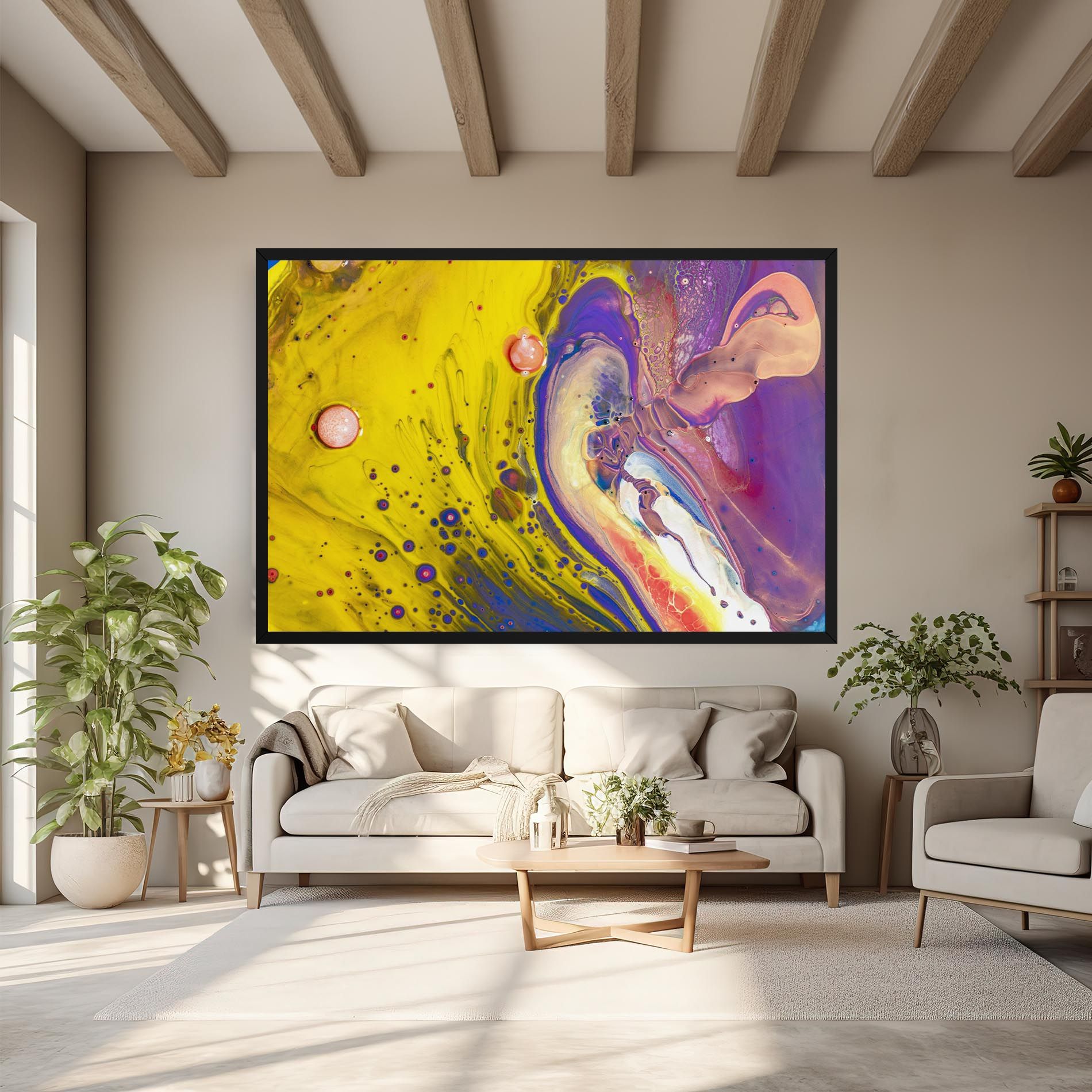 Colorful Liquid Marble mockup 6