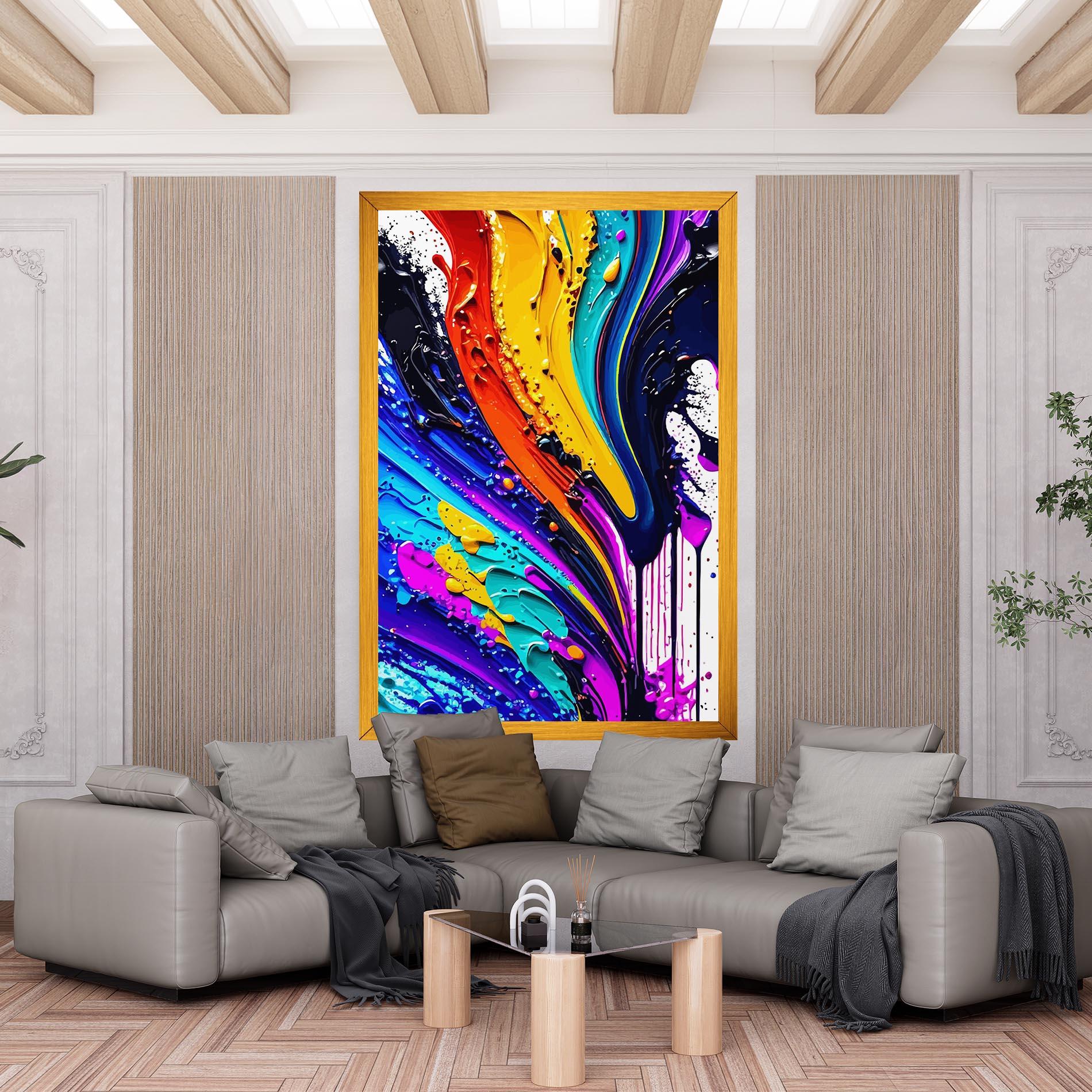 Tablou Canvas Pretty Splash mockup 6