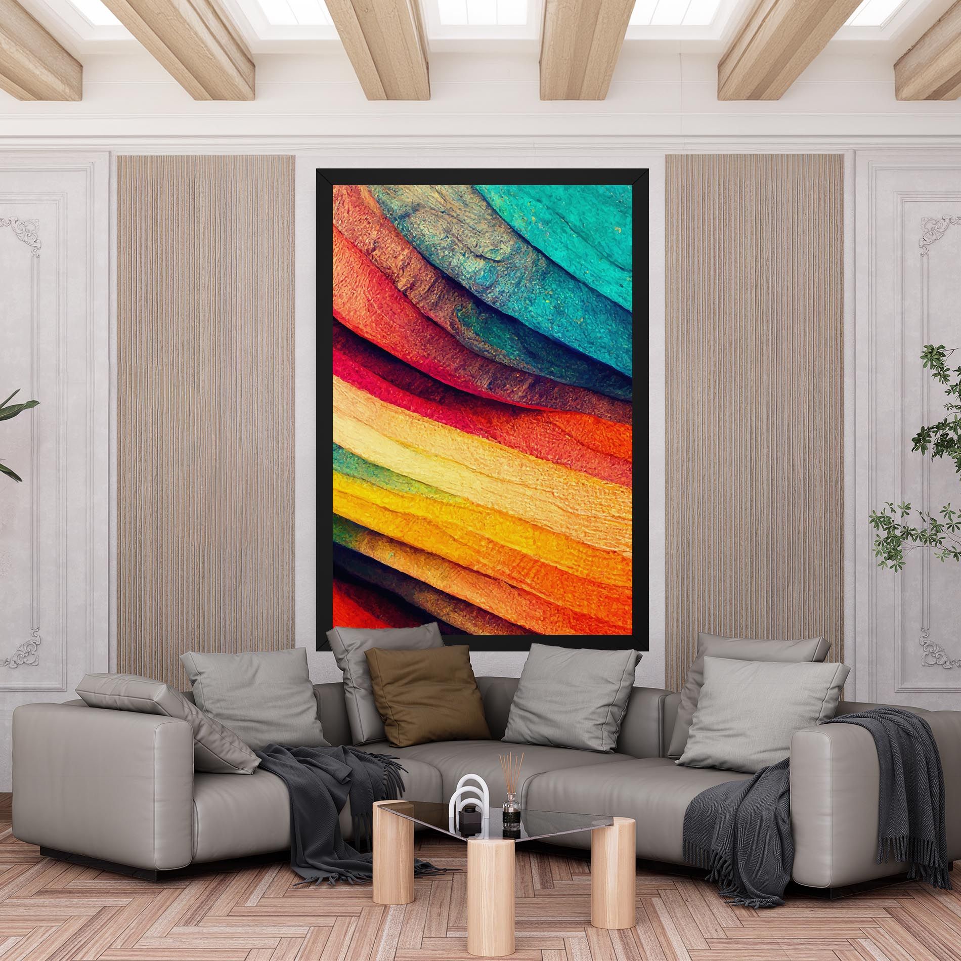 Autumn Abstract Color mockup 6