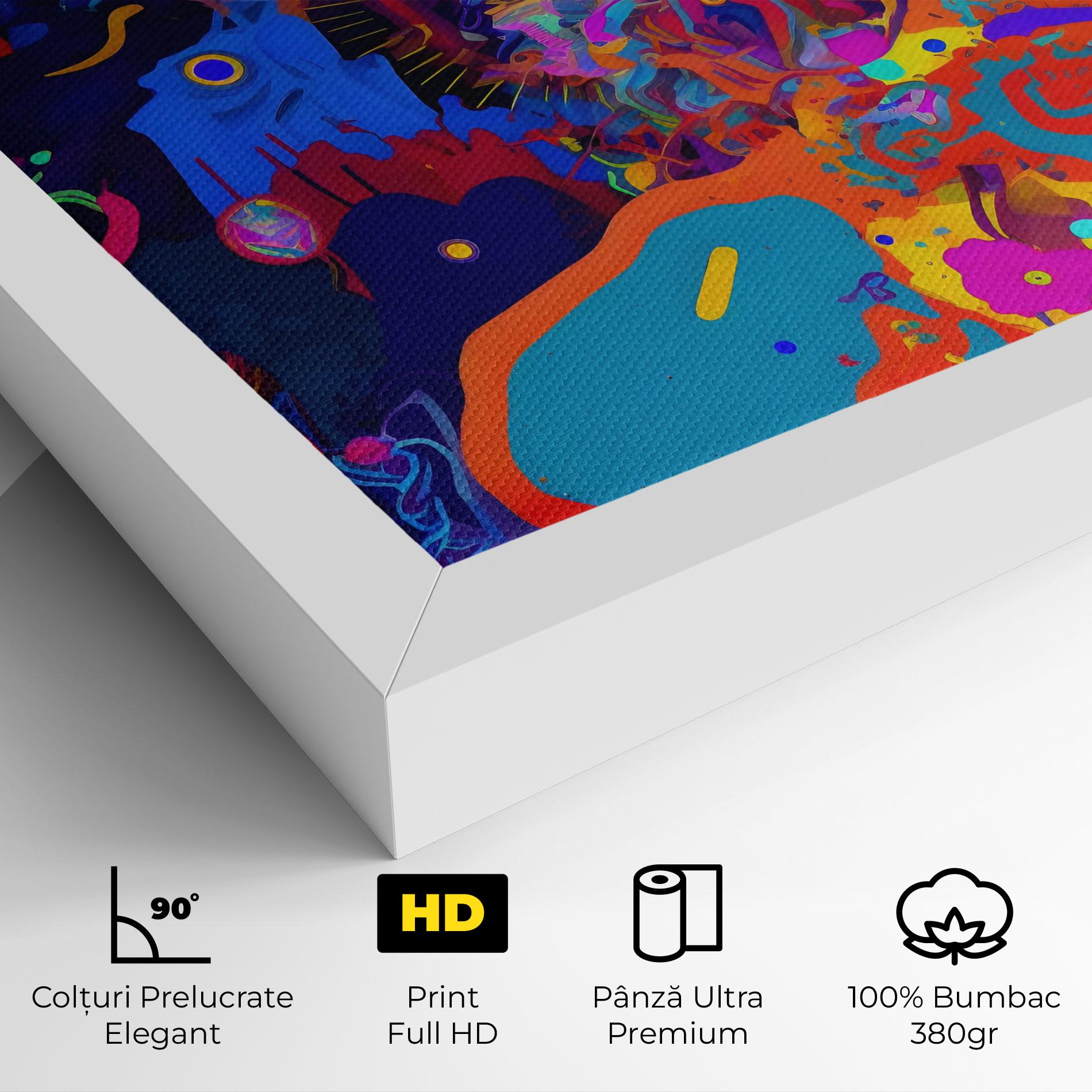 Tablou Canvas Abstract Color Work mockup 4