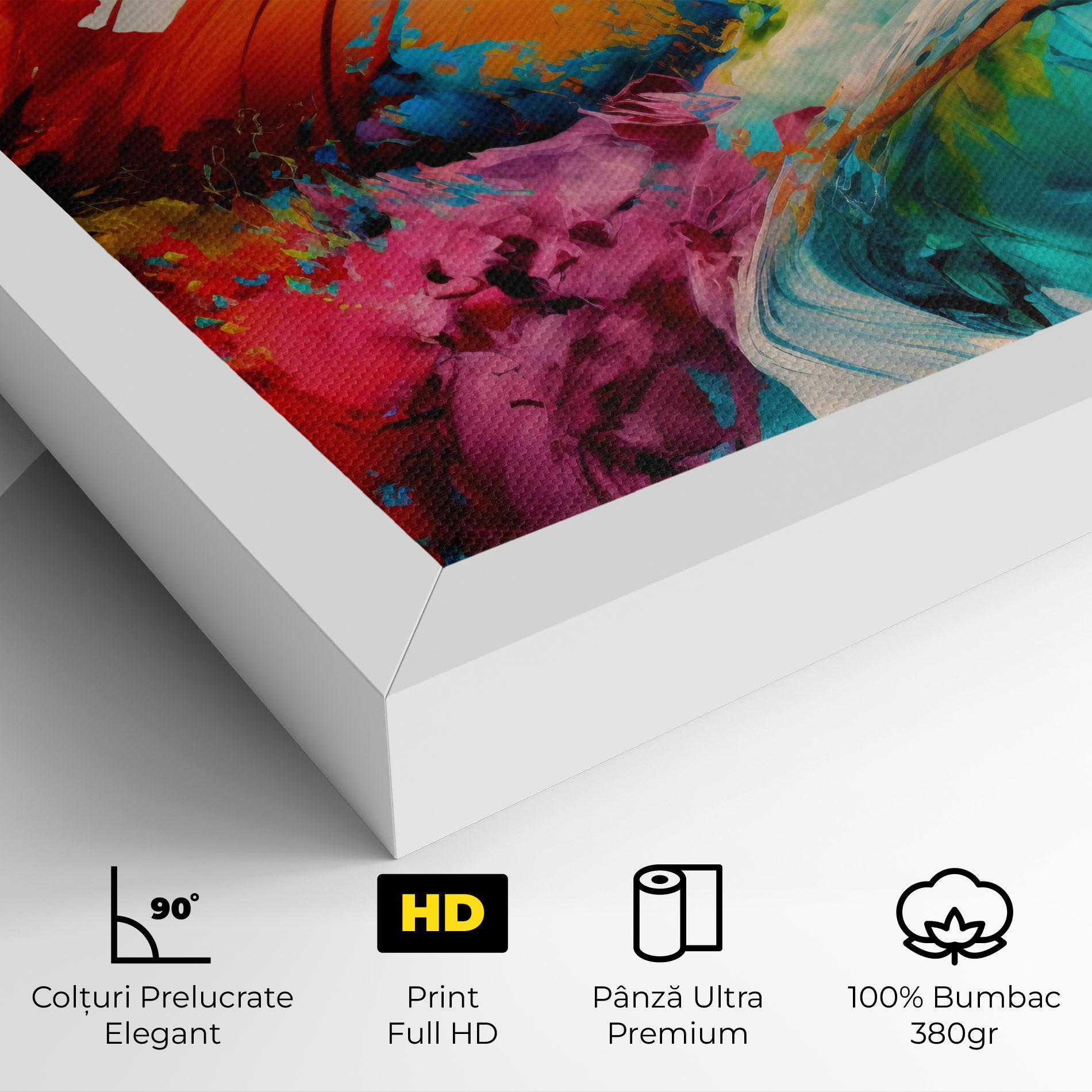 Tablou Canvas Art Brush Strokes mockup 4