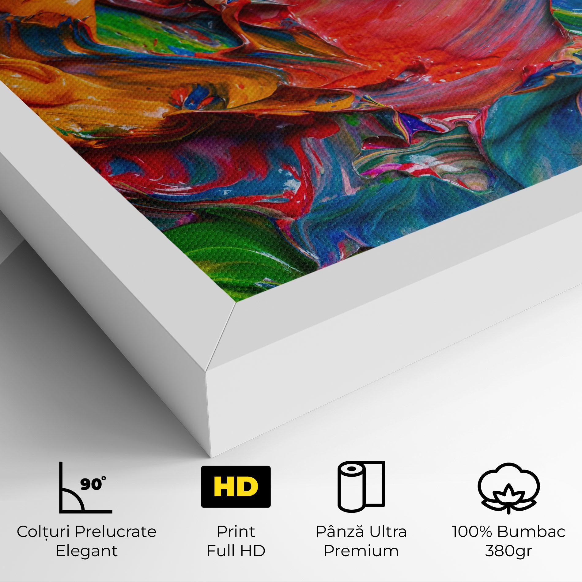 Tablou Canvas Bright Oil Colors mockup 4