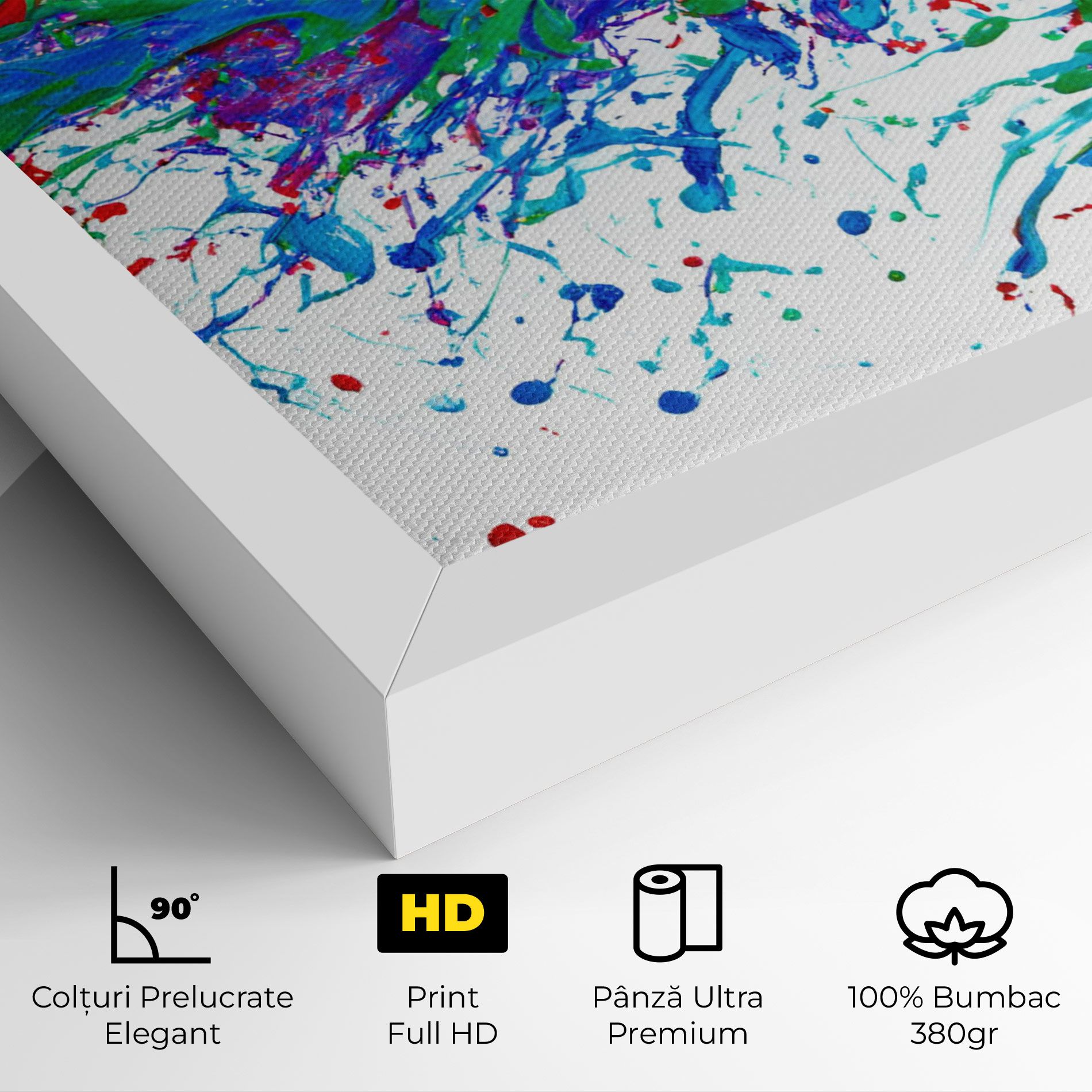 Colorful Blue Purple mockup 4