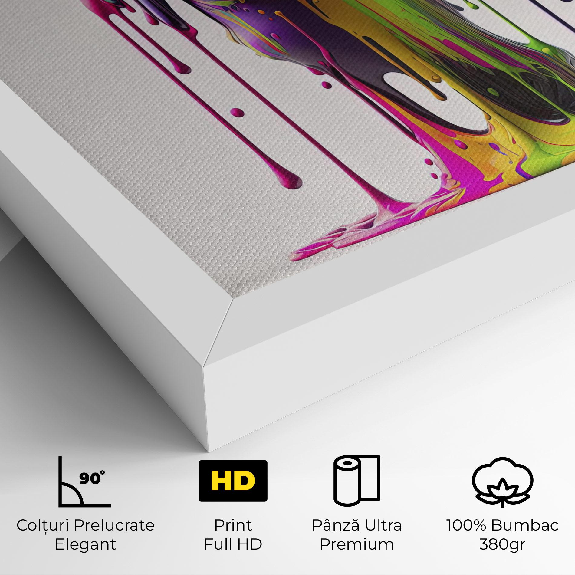 Tablou Canvas Colorful Body mockup 4