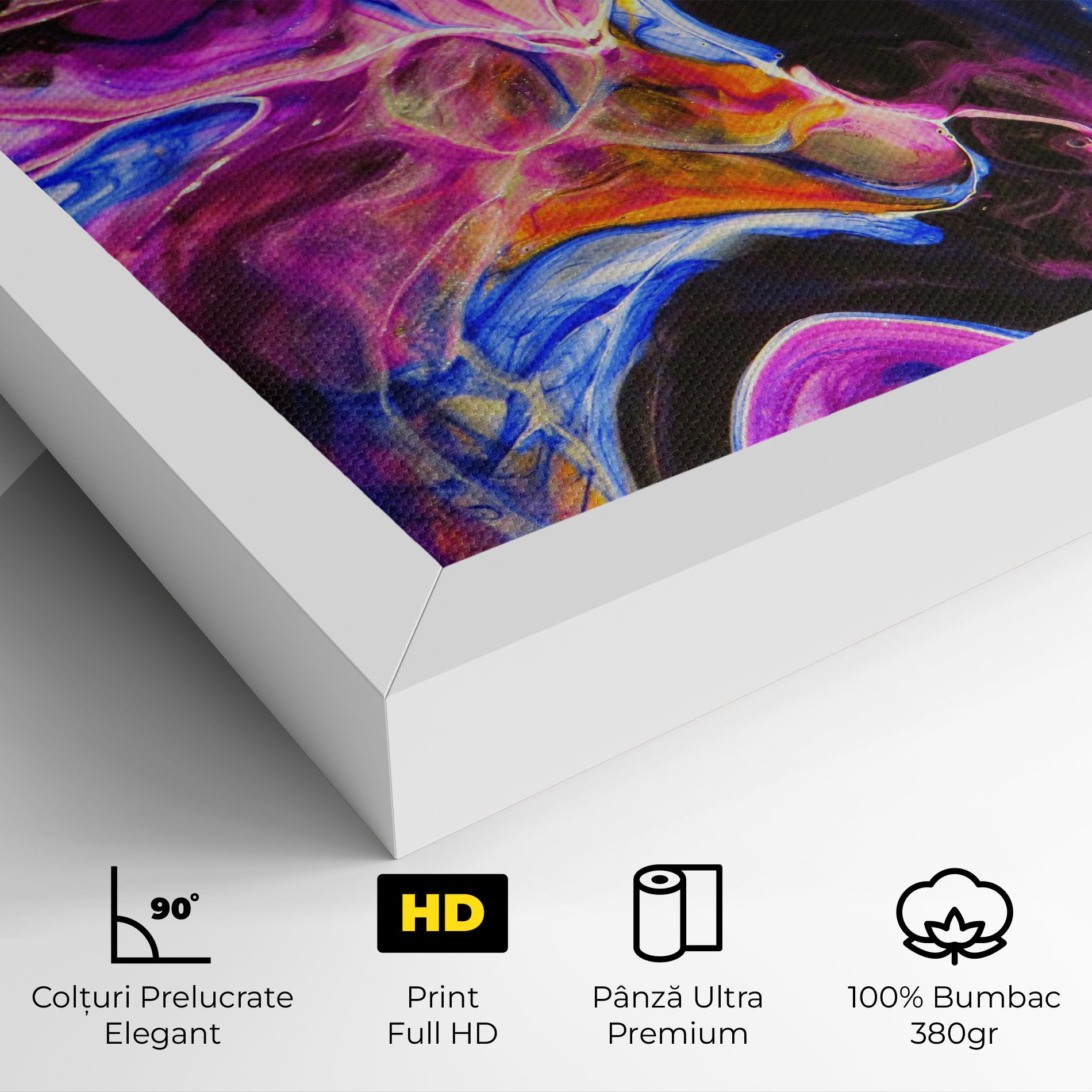 Colourful Abstract Shades mockup 4