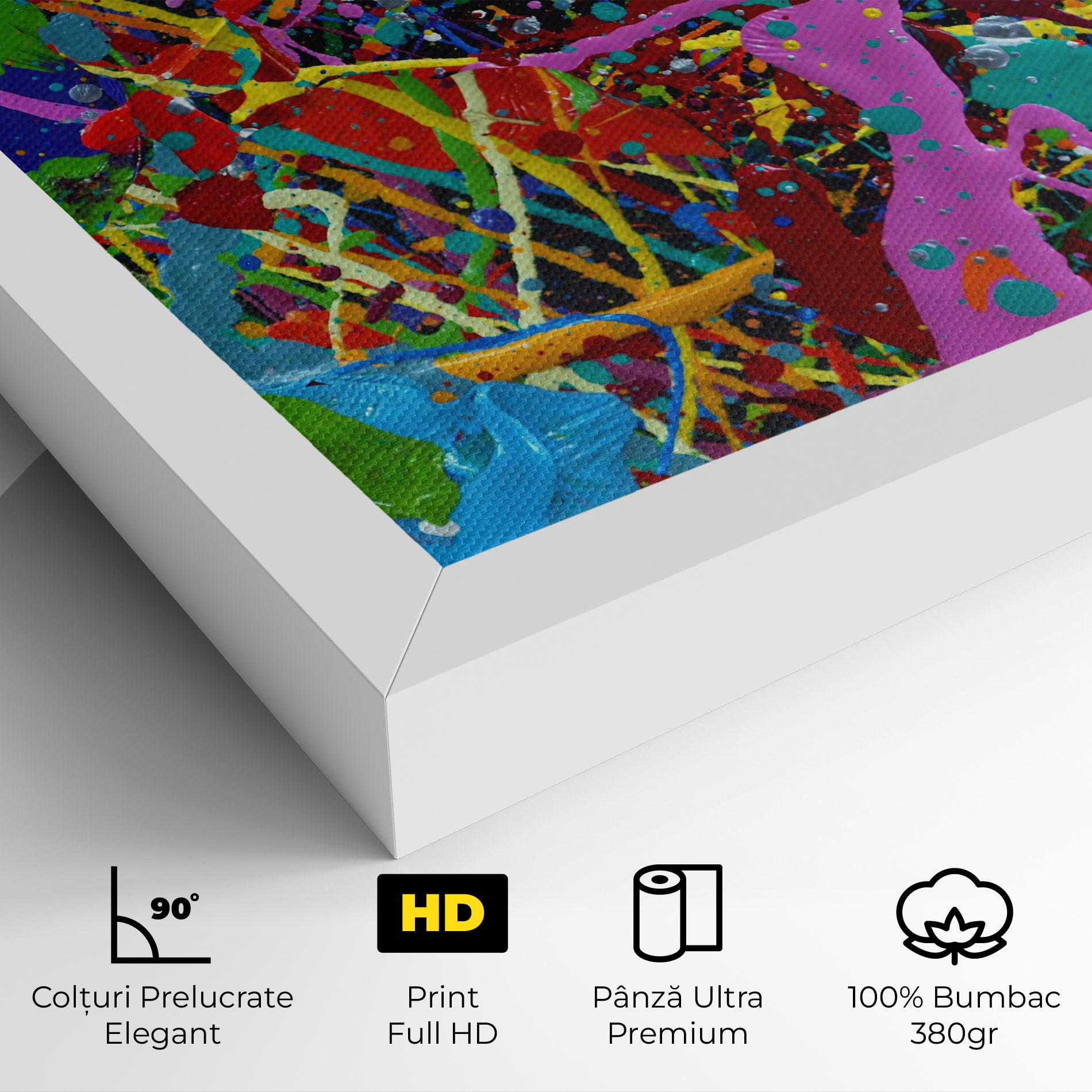 Tablou Canvas Dark Panorama mockup 4