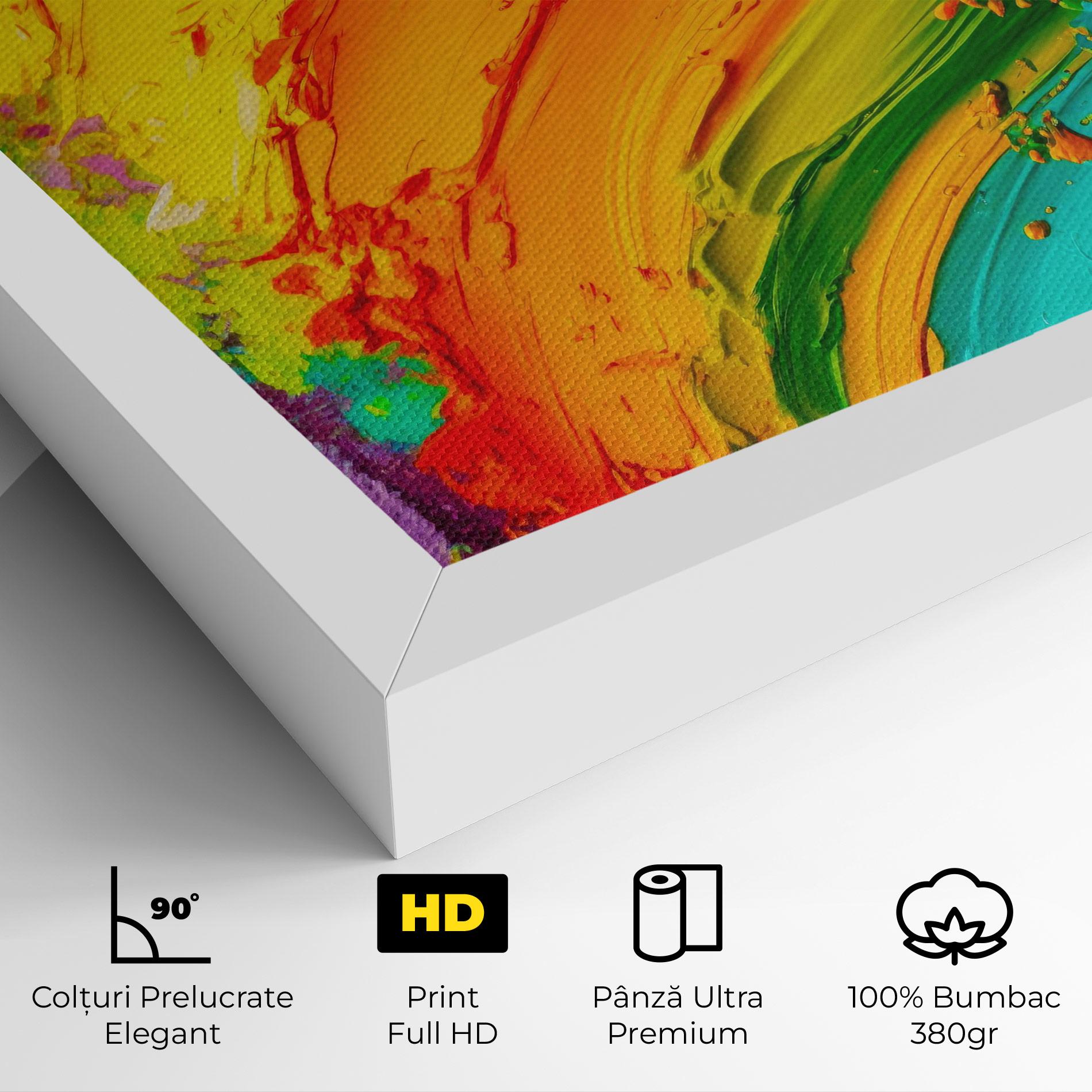 Tablou Canvas Multicolored Painting mockup 4