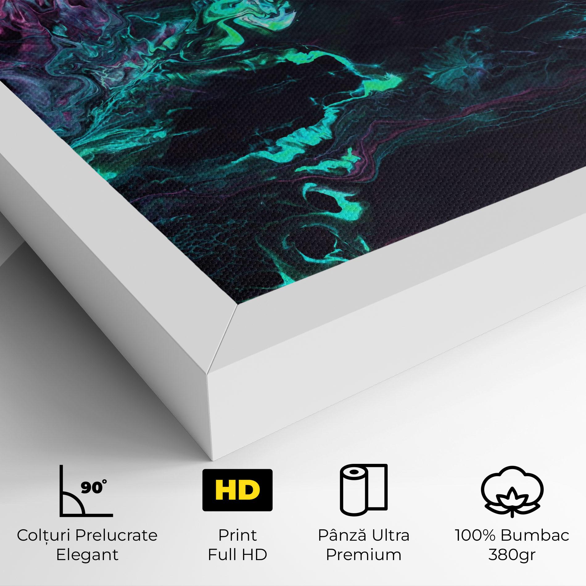 Tablou Canvas Neon Abstract mockup 4