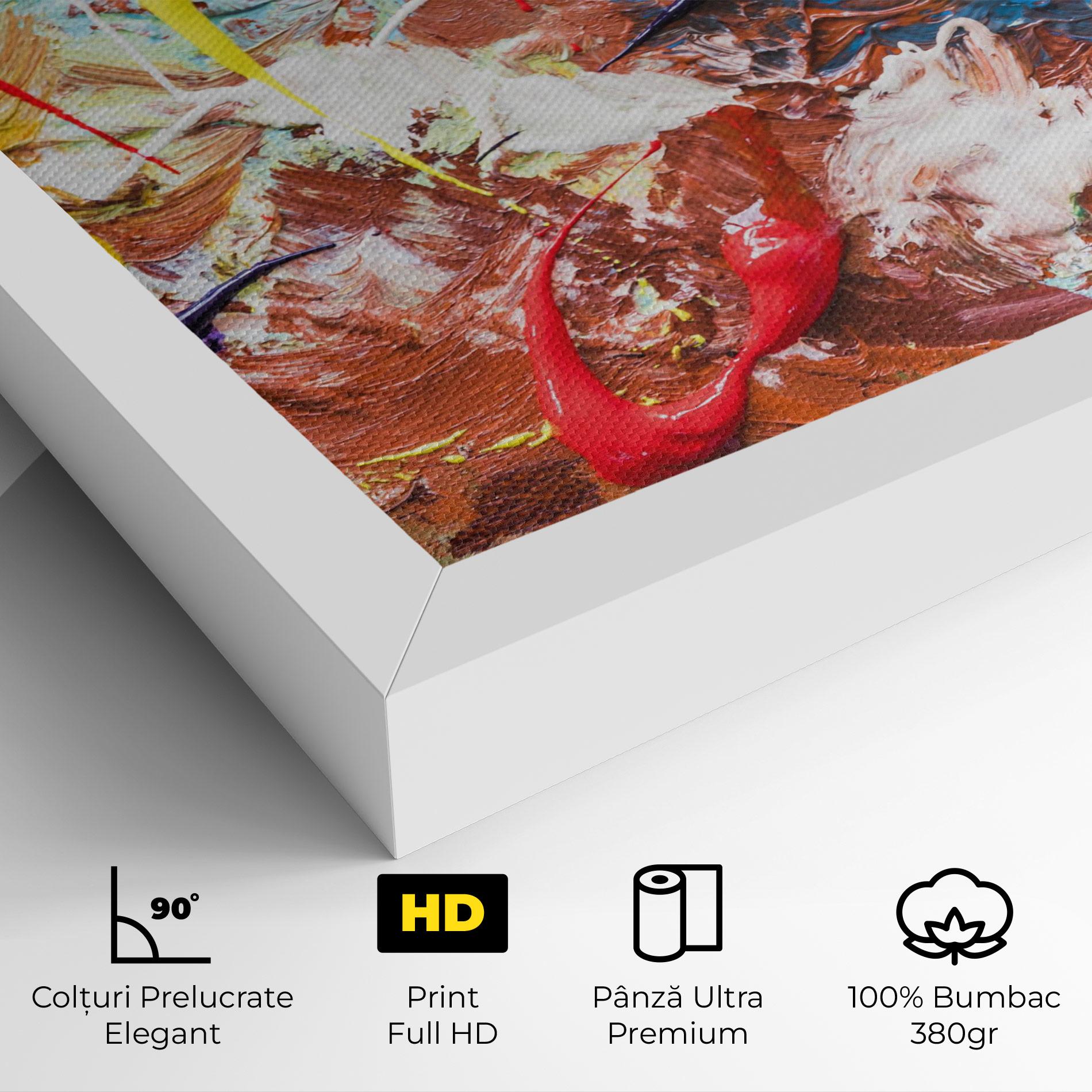 Tablou Canvas Paint Color mockup 4