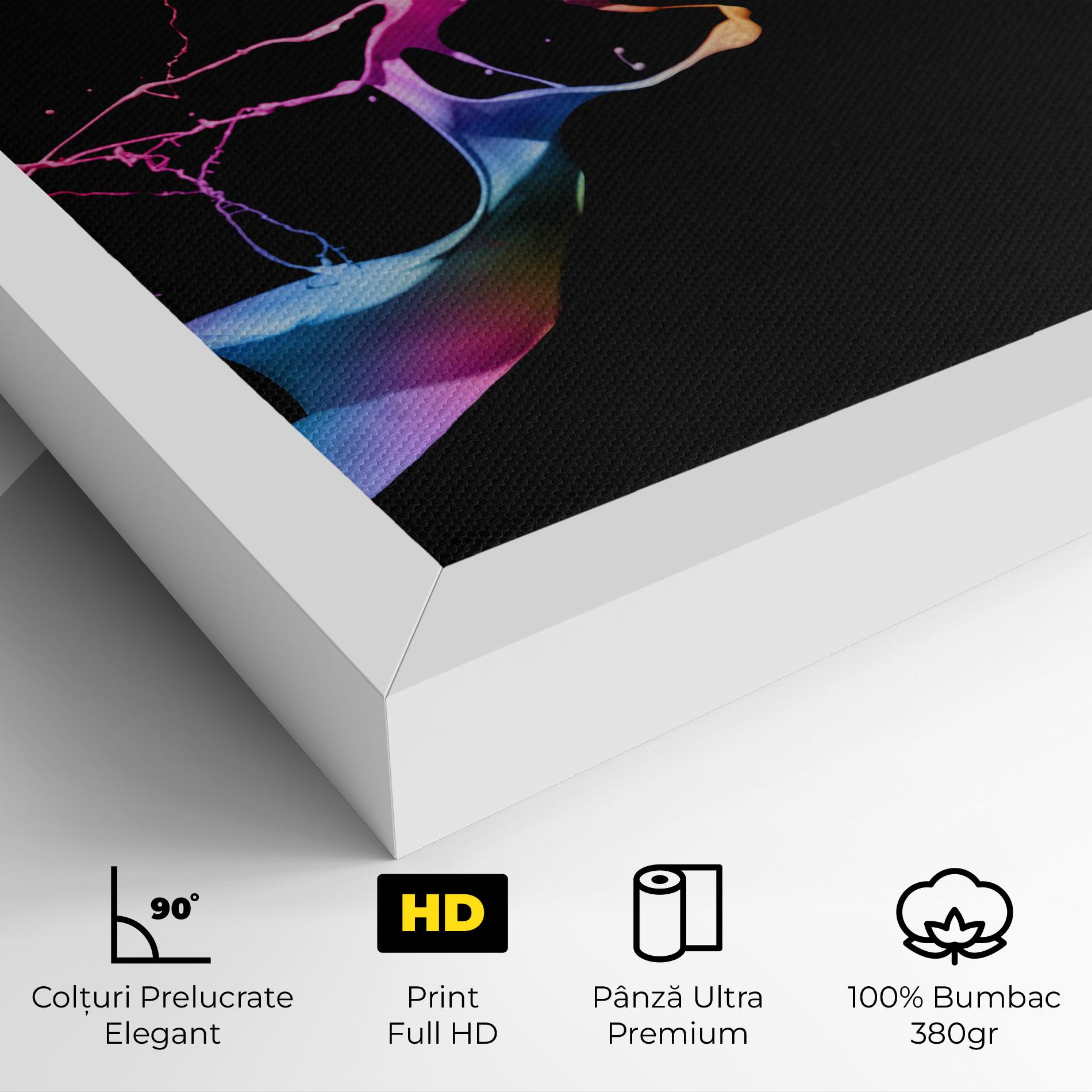 Tablou Canvas Paint Splashes mockup 4