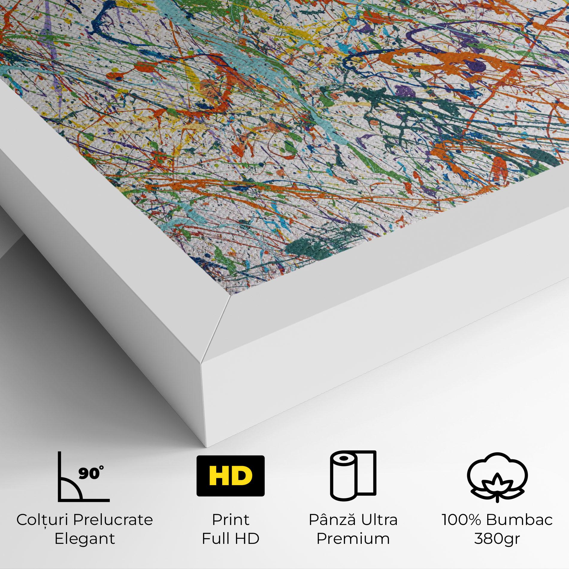 Tablou Canvas Paint Texture mockup 4