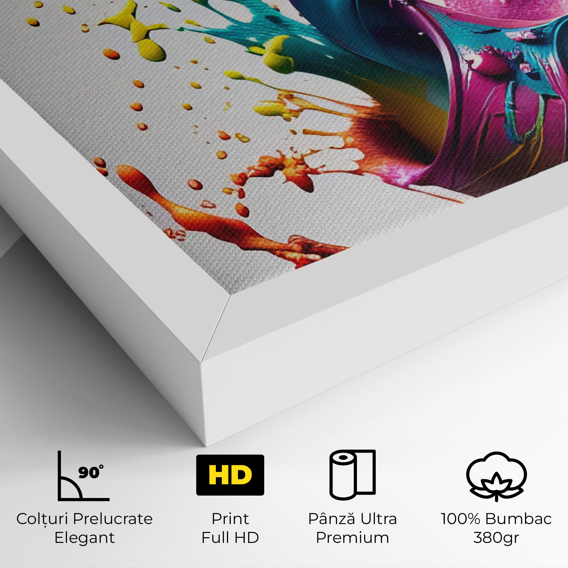 Purple Blue Splash mockup 4