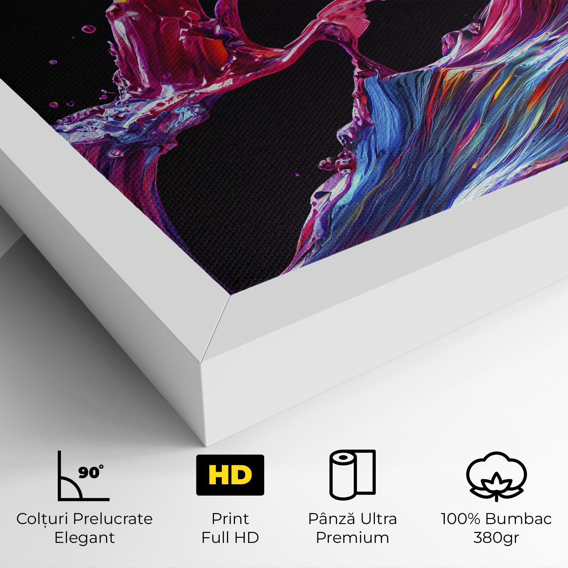 Purple Floating Paint mockup 4