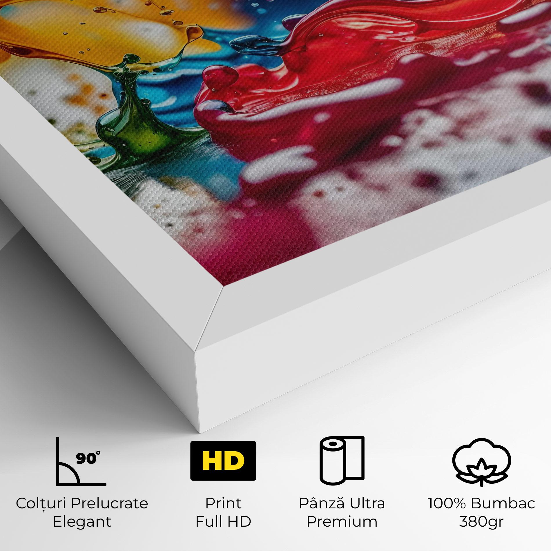 Tablou Canvas Water Color Splash mockup 4