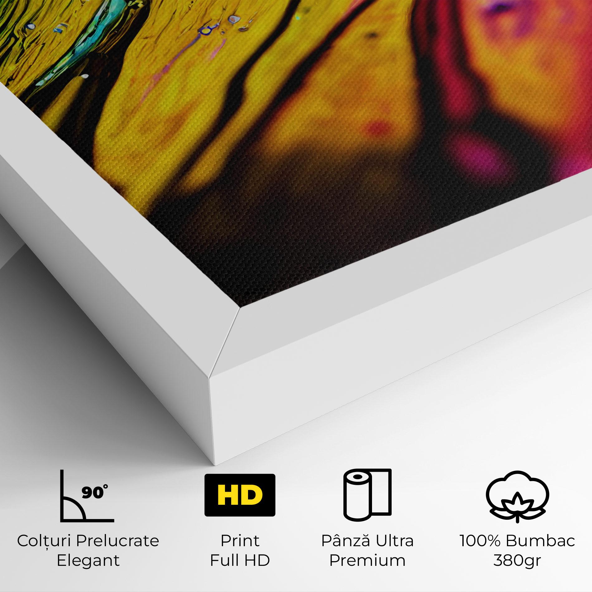 Tablou Canvas Yellow Green mockup 4
