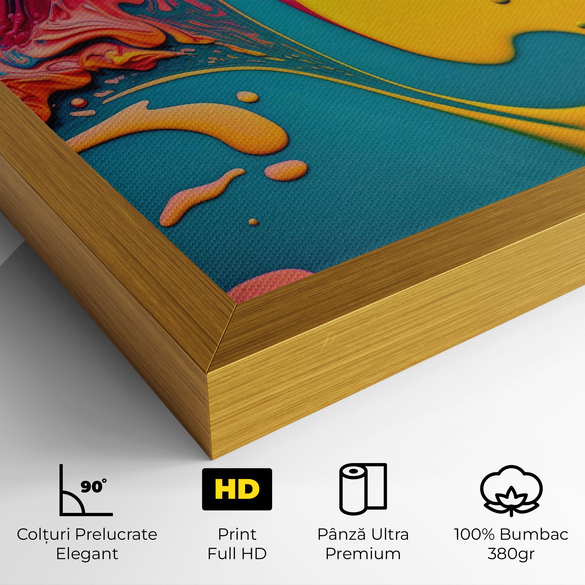 Tablou Canvas Acrylic Close Up mockup 4