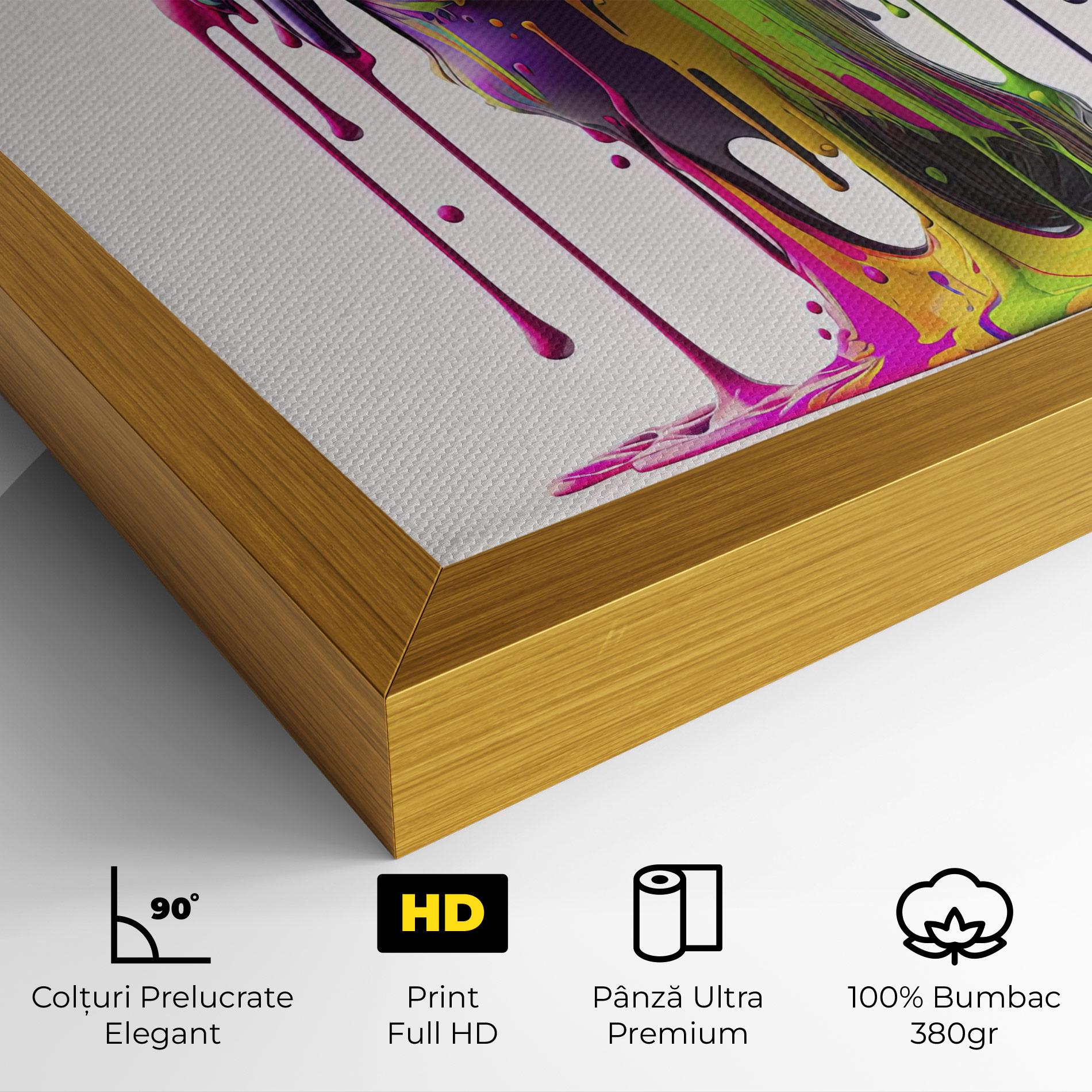 Tablou Canvas Colorful Body mockup 4
