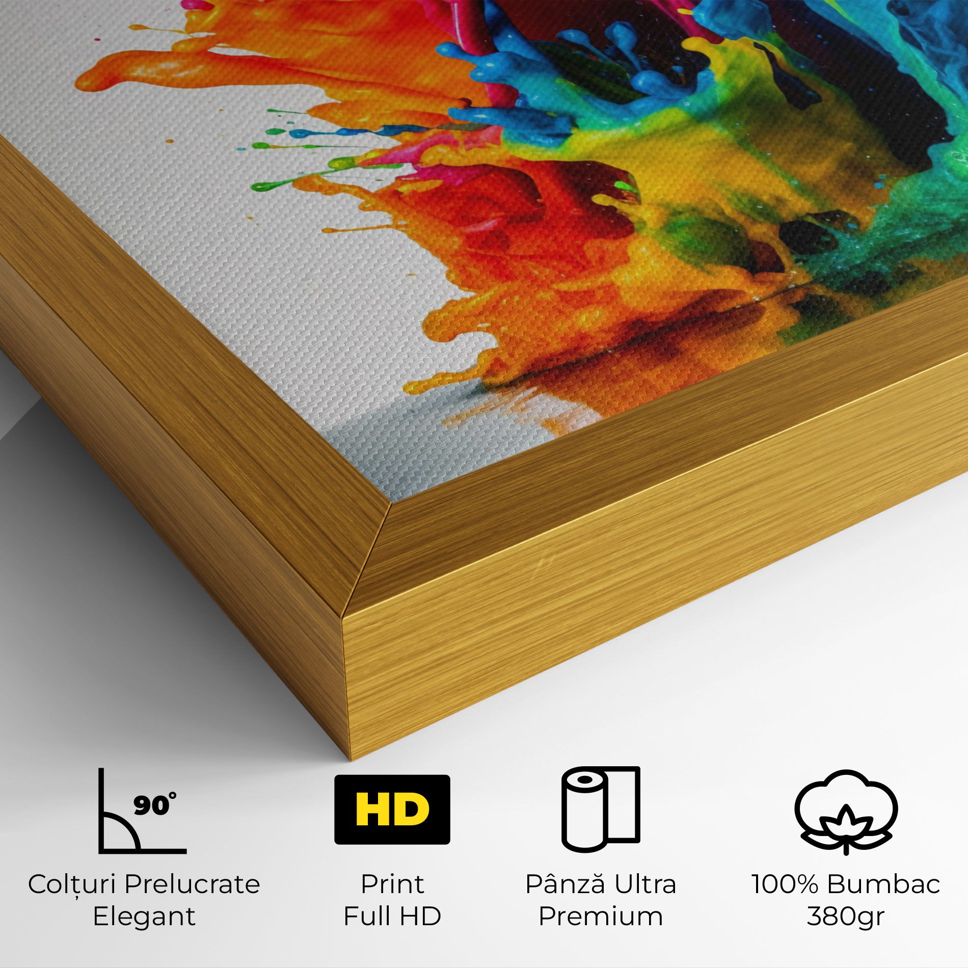 Colorful Explosion Paint mockup 4