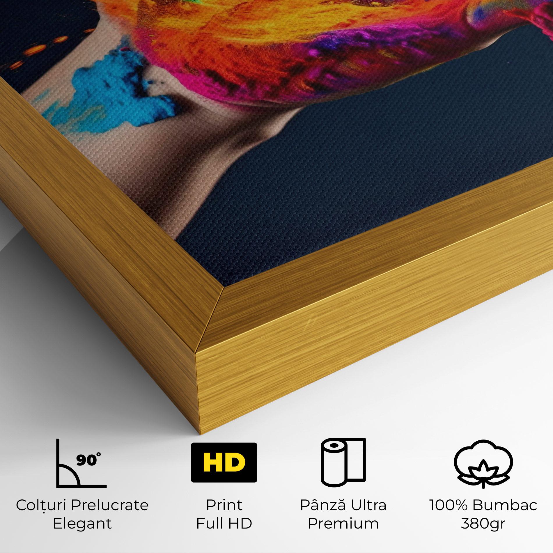 Tablou Canvas Colorful Hand mockup 4