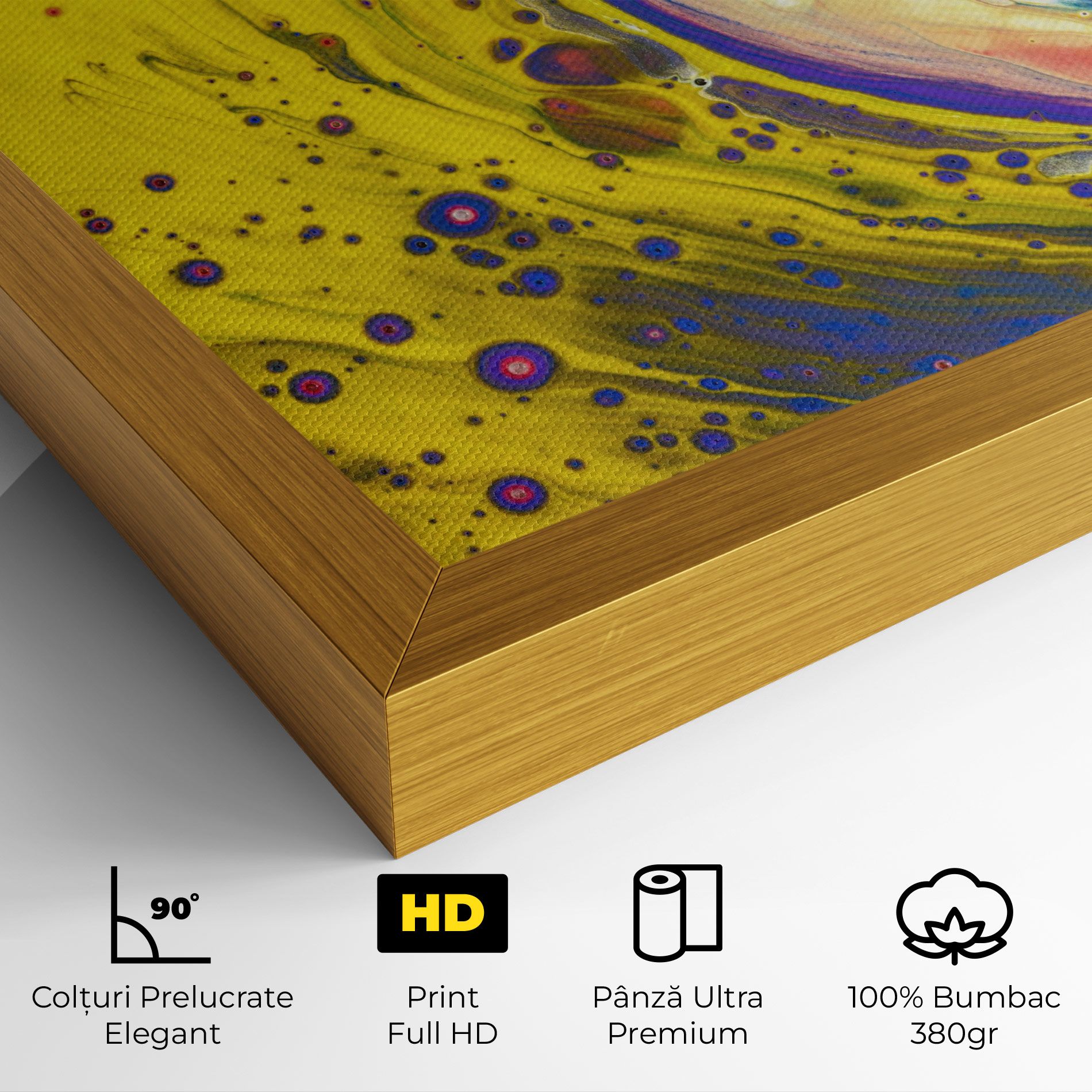Colorful Liquid Marble mockup 4