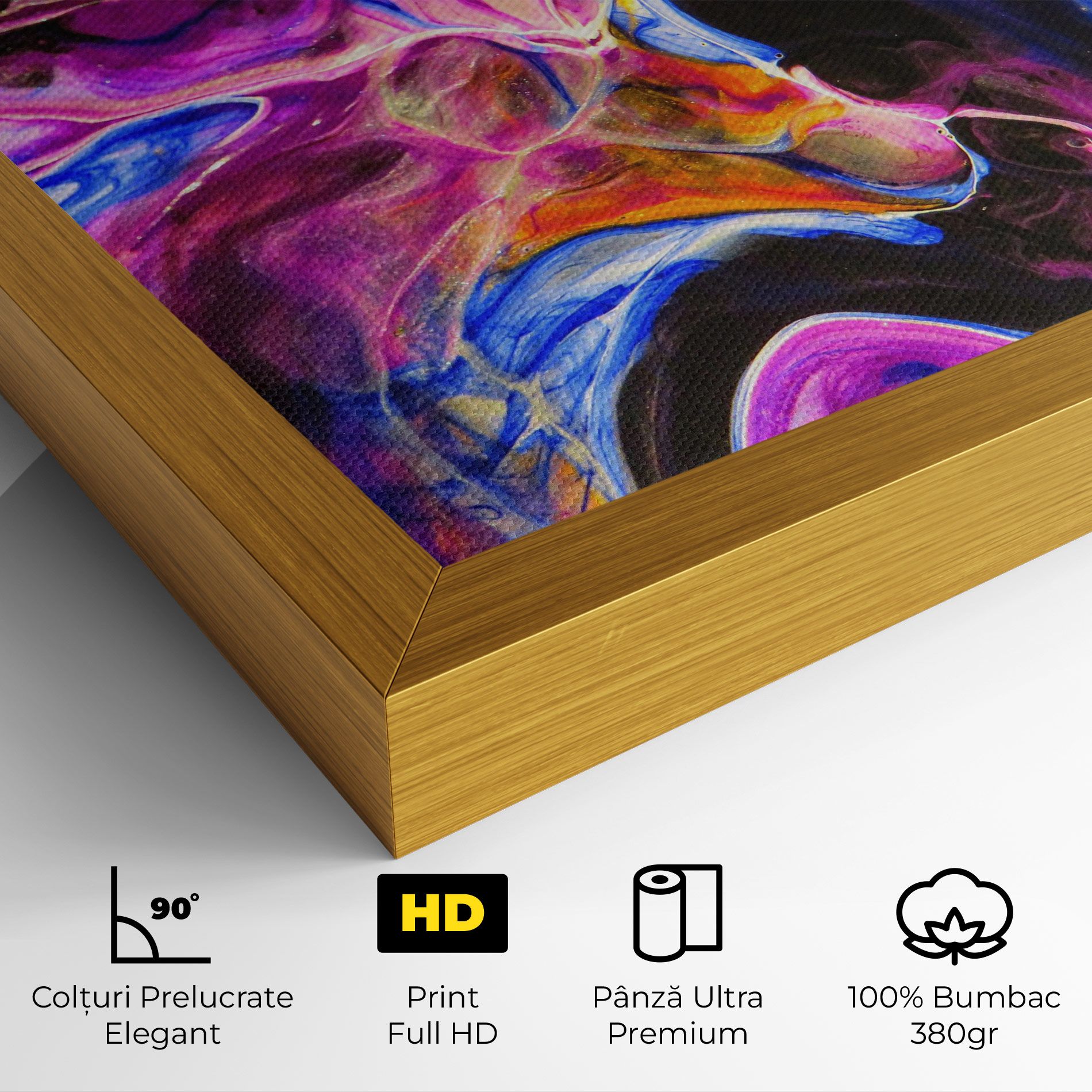 Colourful Abstract Shades mockup 4