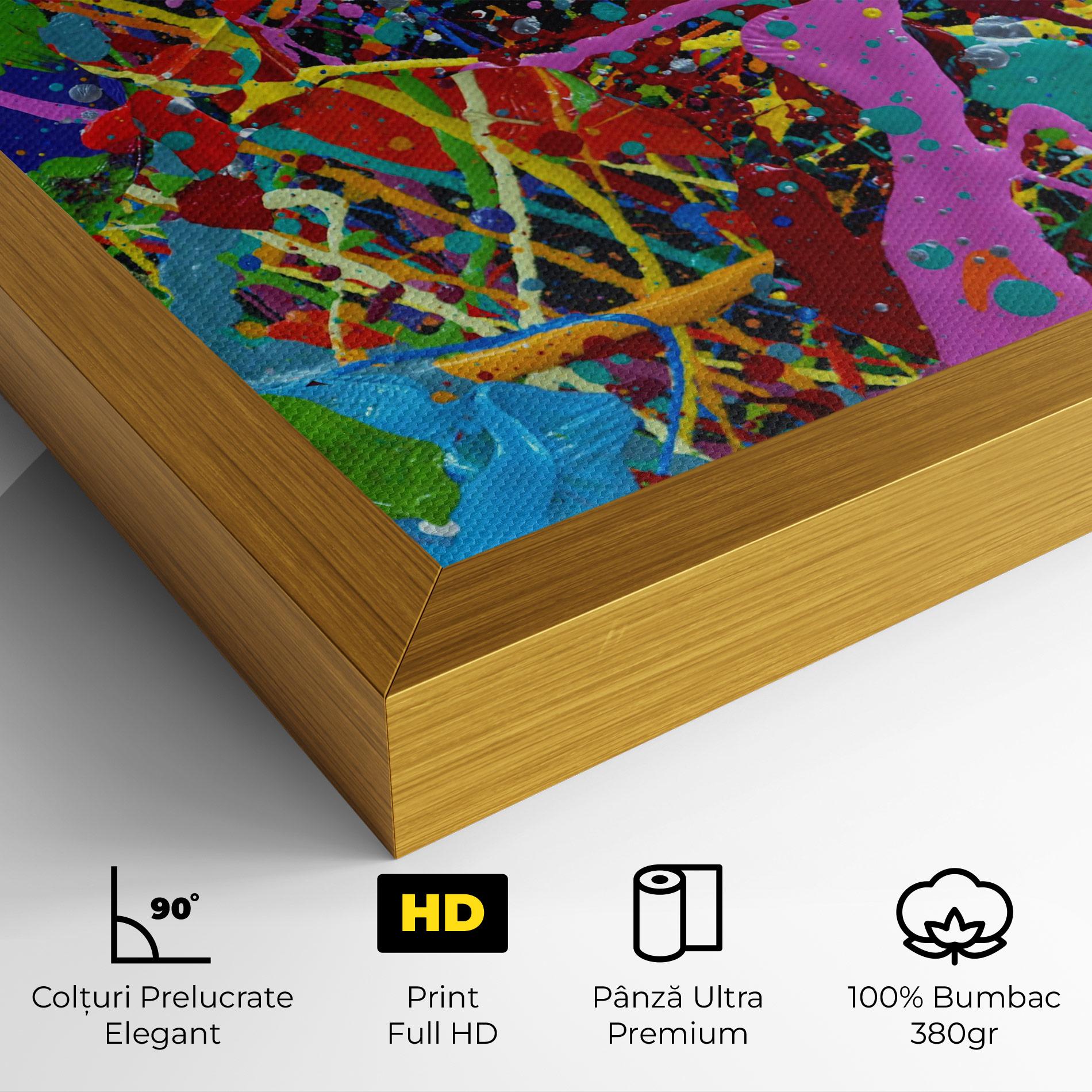 Tablou Canvas Dark Panorama mockup 4