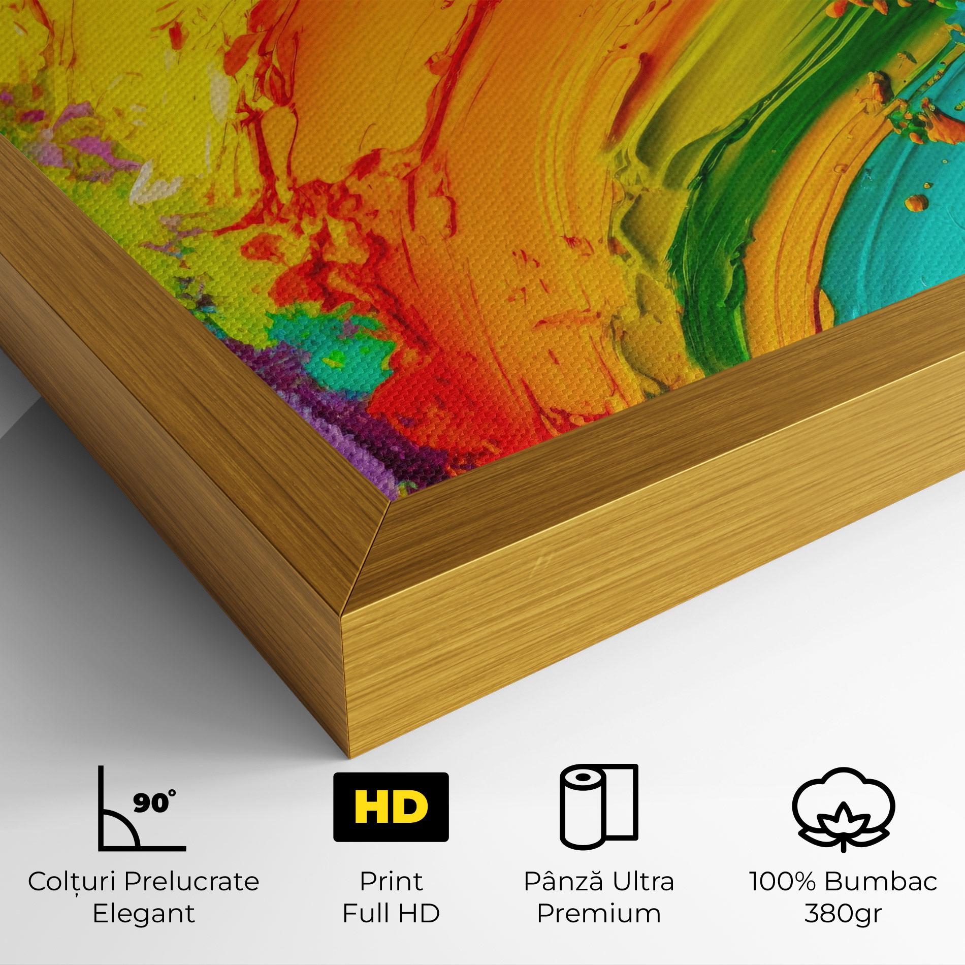 Tablou Canvas Multicolored Painting mockup 4