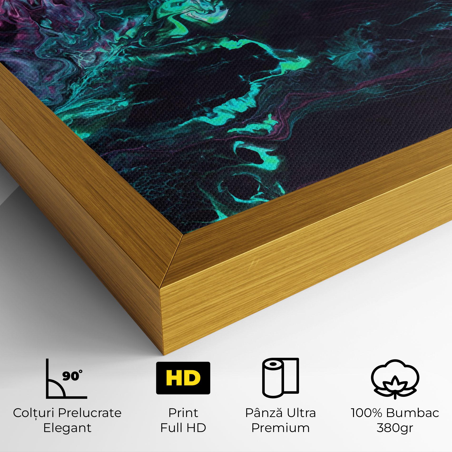 Tablou Canvas Neon Abstract mockup 4