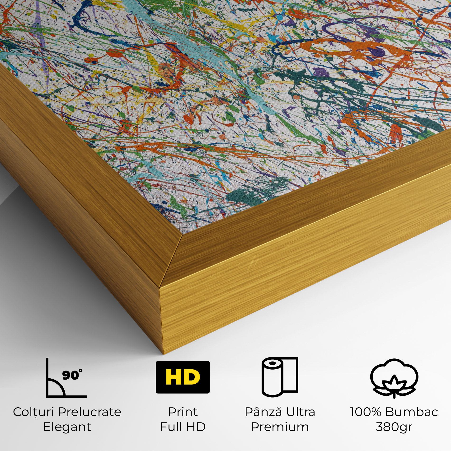 Tablou Canvas Paint Texture mockup 4