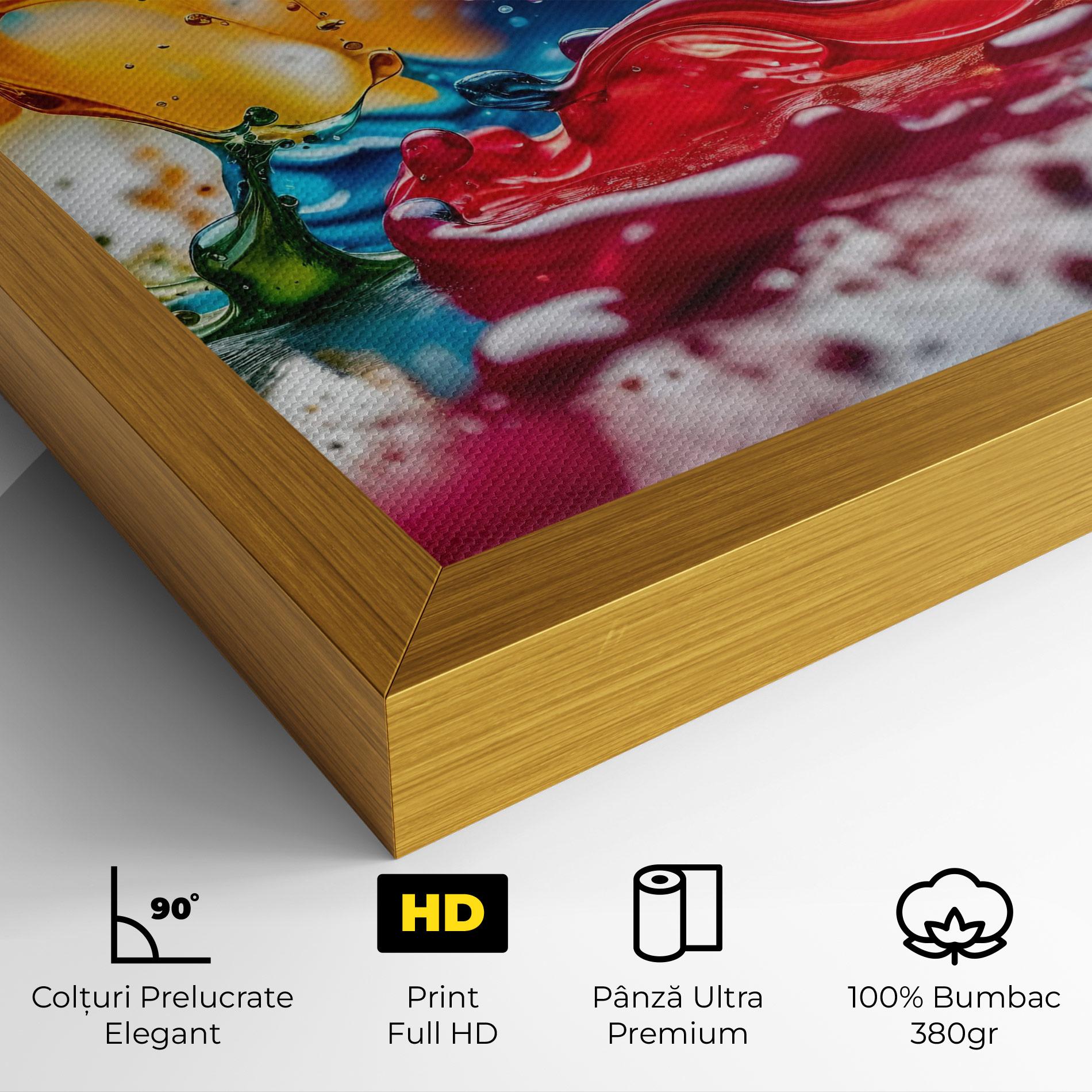 Tablou Canvas Water Color Splash mockup 4