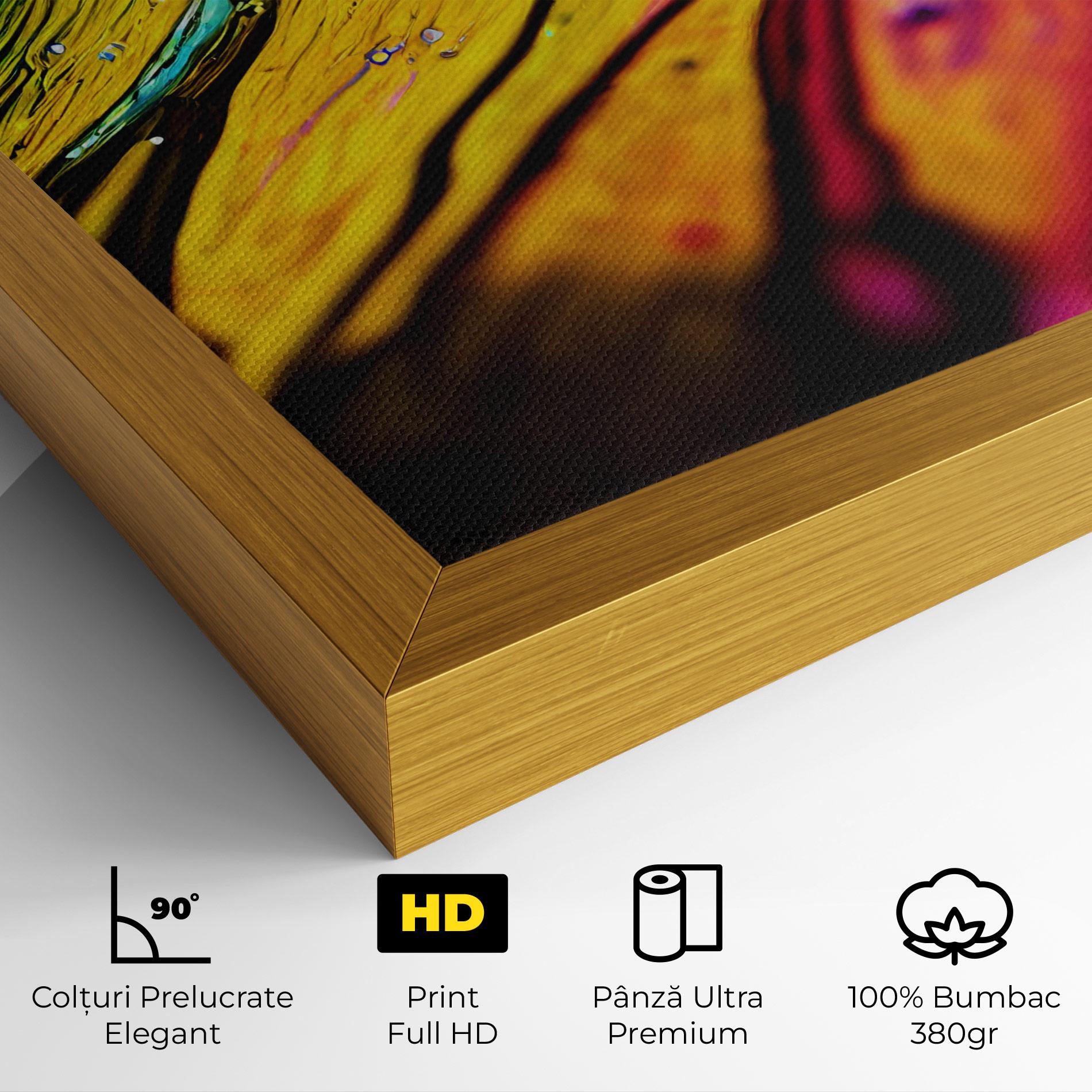 Tablou Canvas Yellow Green mockup 4
