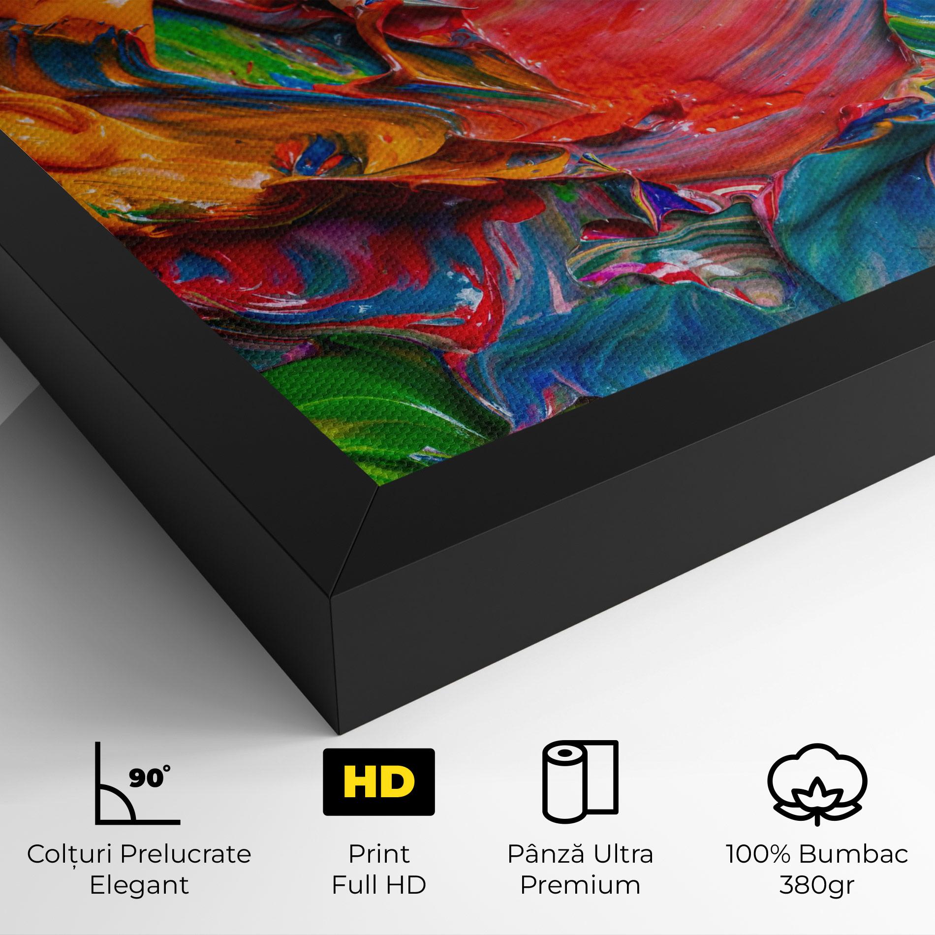 Tablou Canvas Bright Oil Colors mockup 4