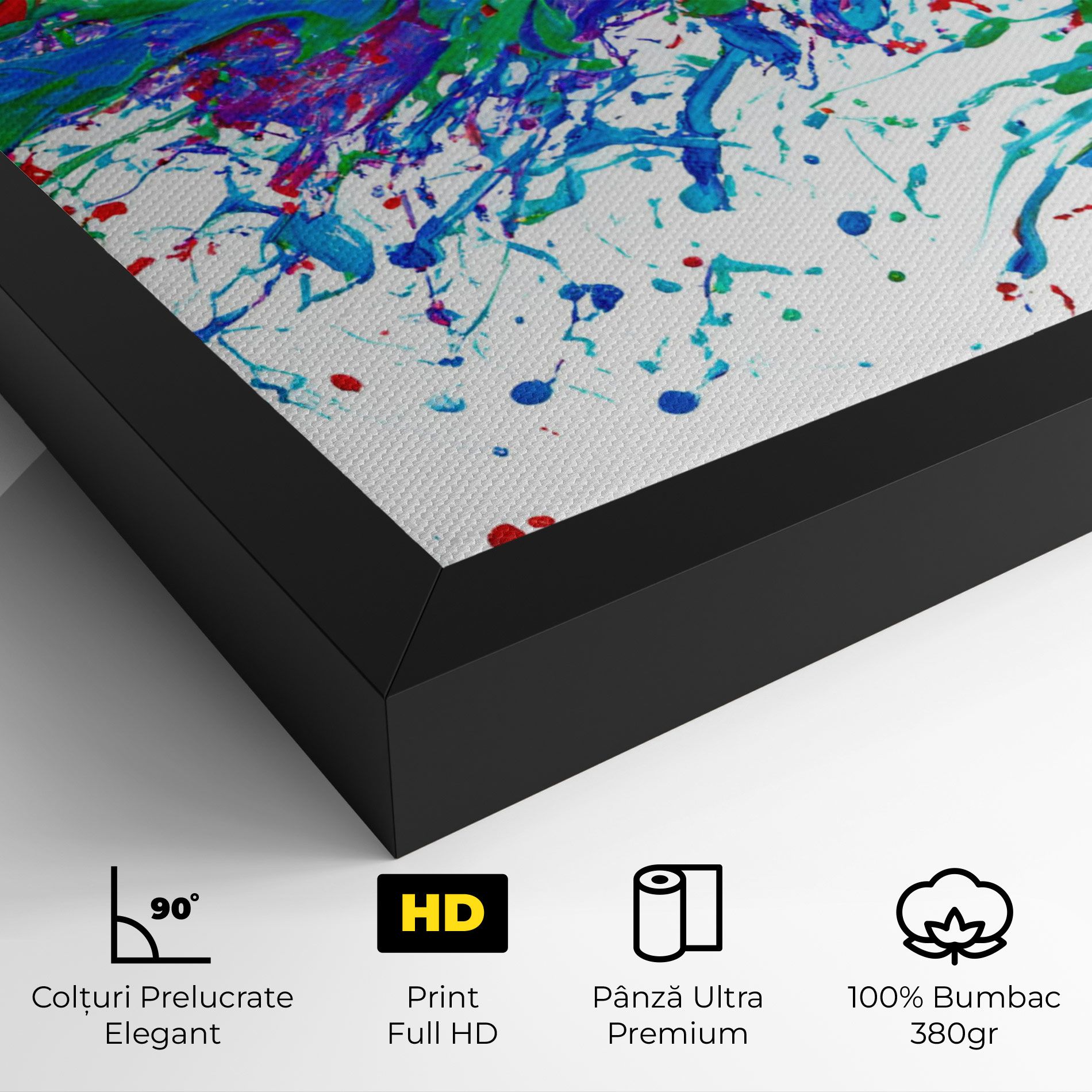 Colorful Blue Purple mockup 4