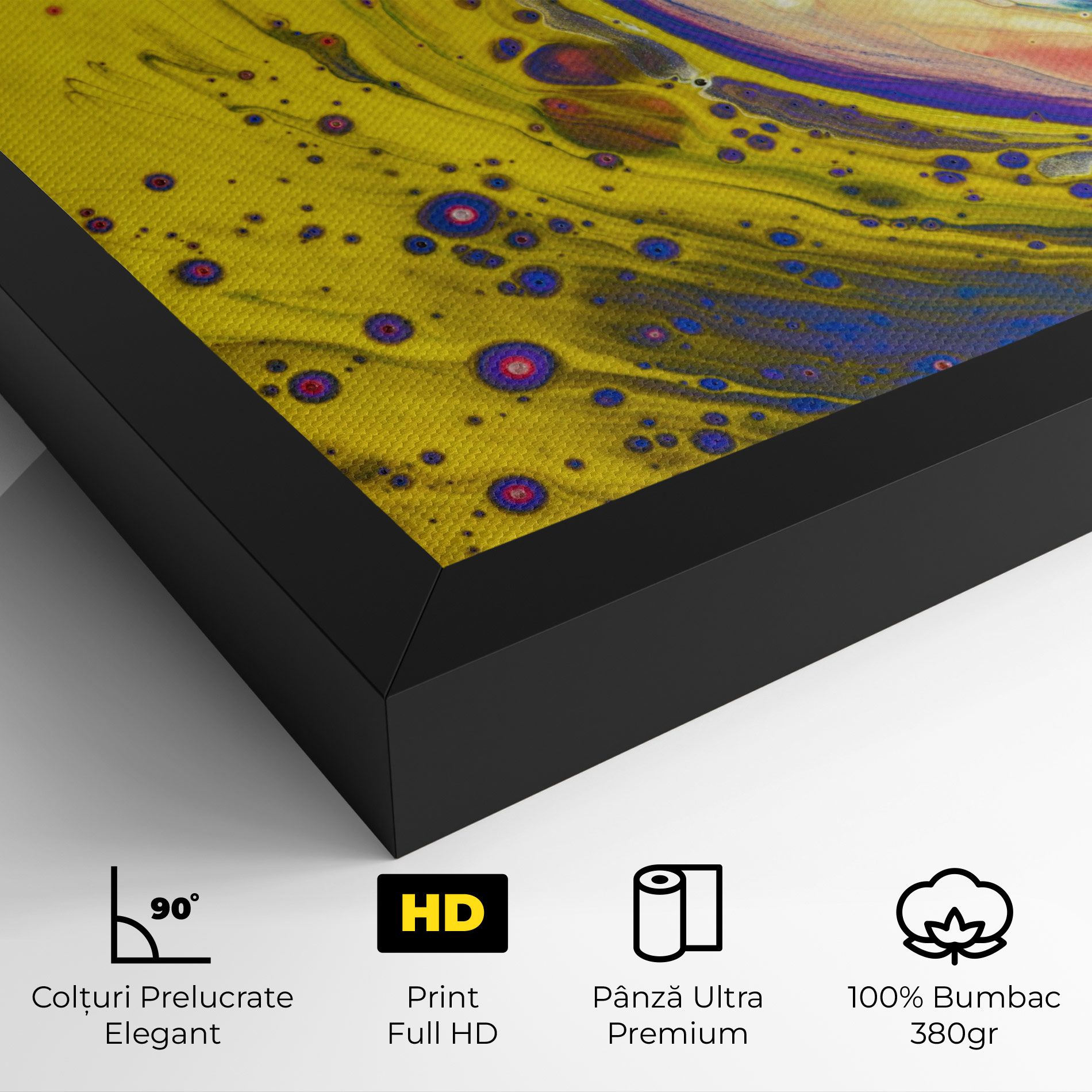 Colorful Liquid Marble mockup 4