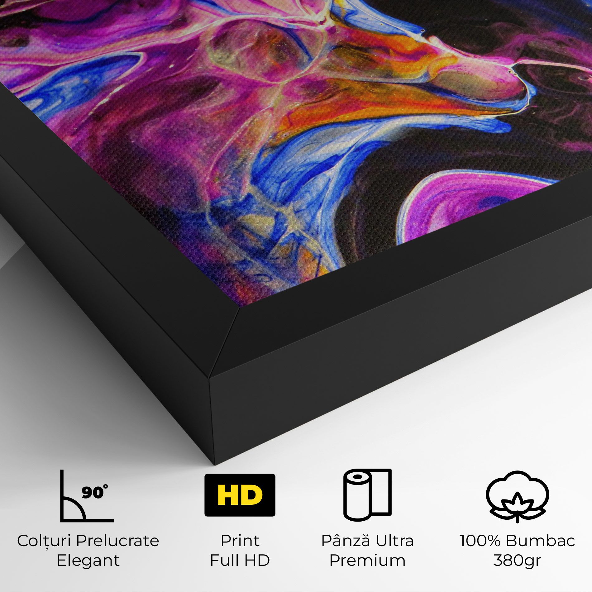 Colourful Abstract Shades mockup 4