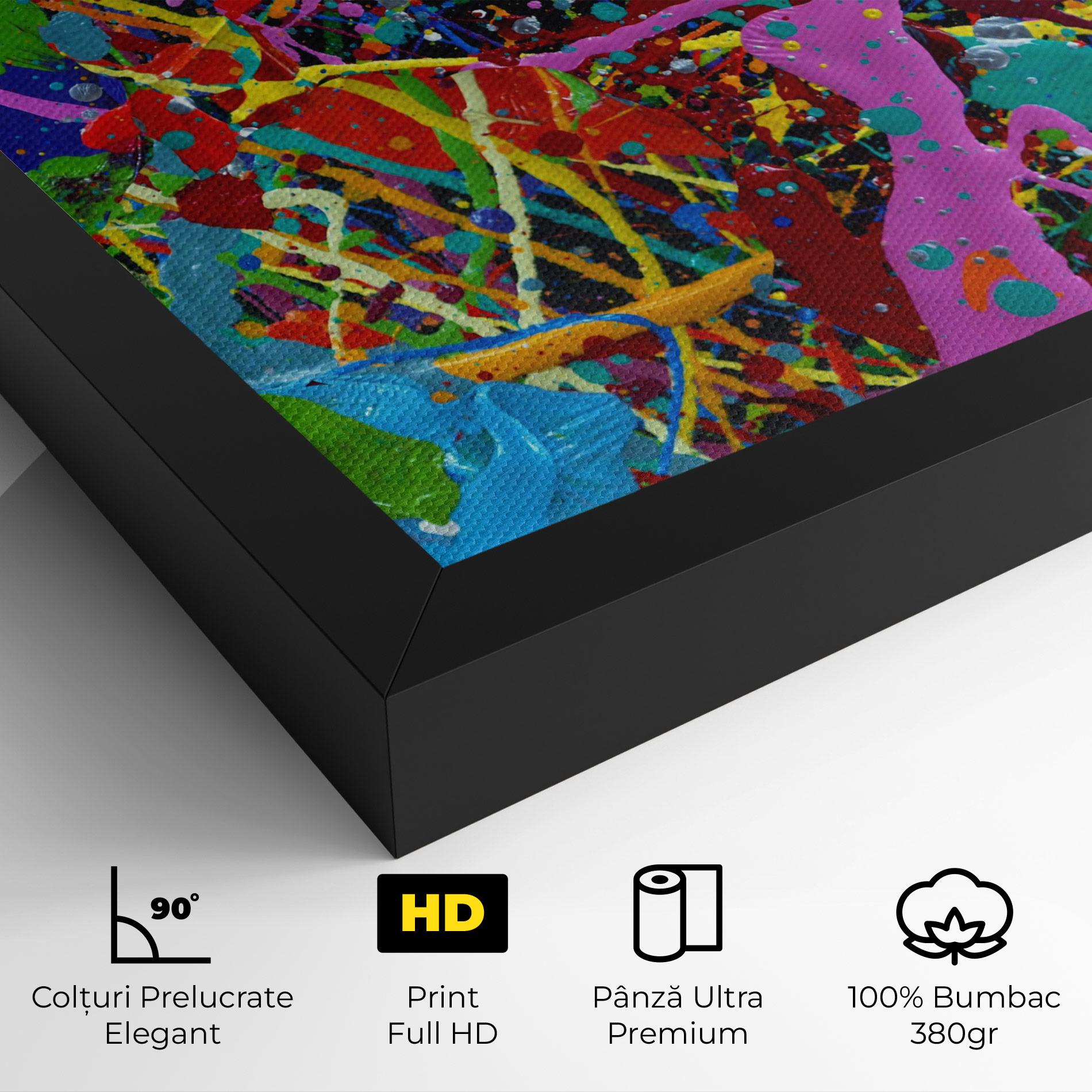 Tablou Canvas Dark Panorama mockup 4