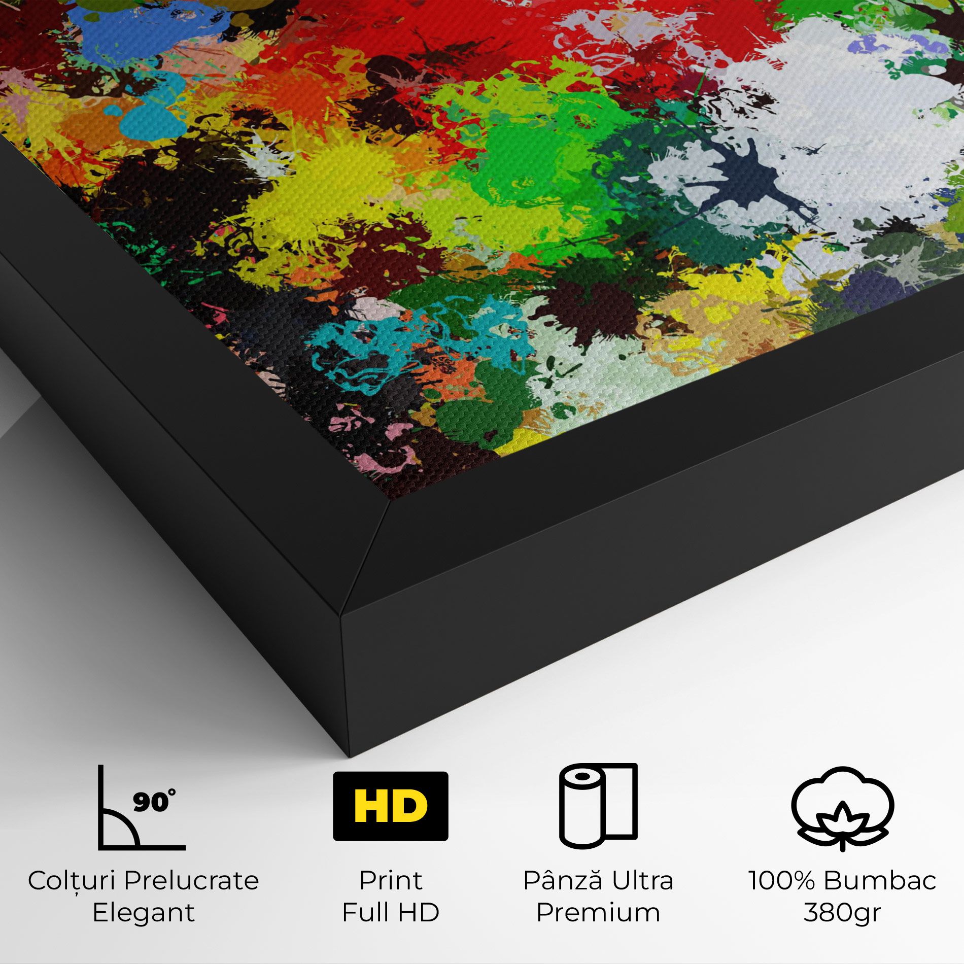 Flowers Shaped Stains mockup 4