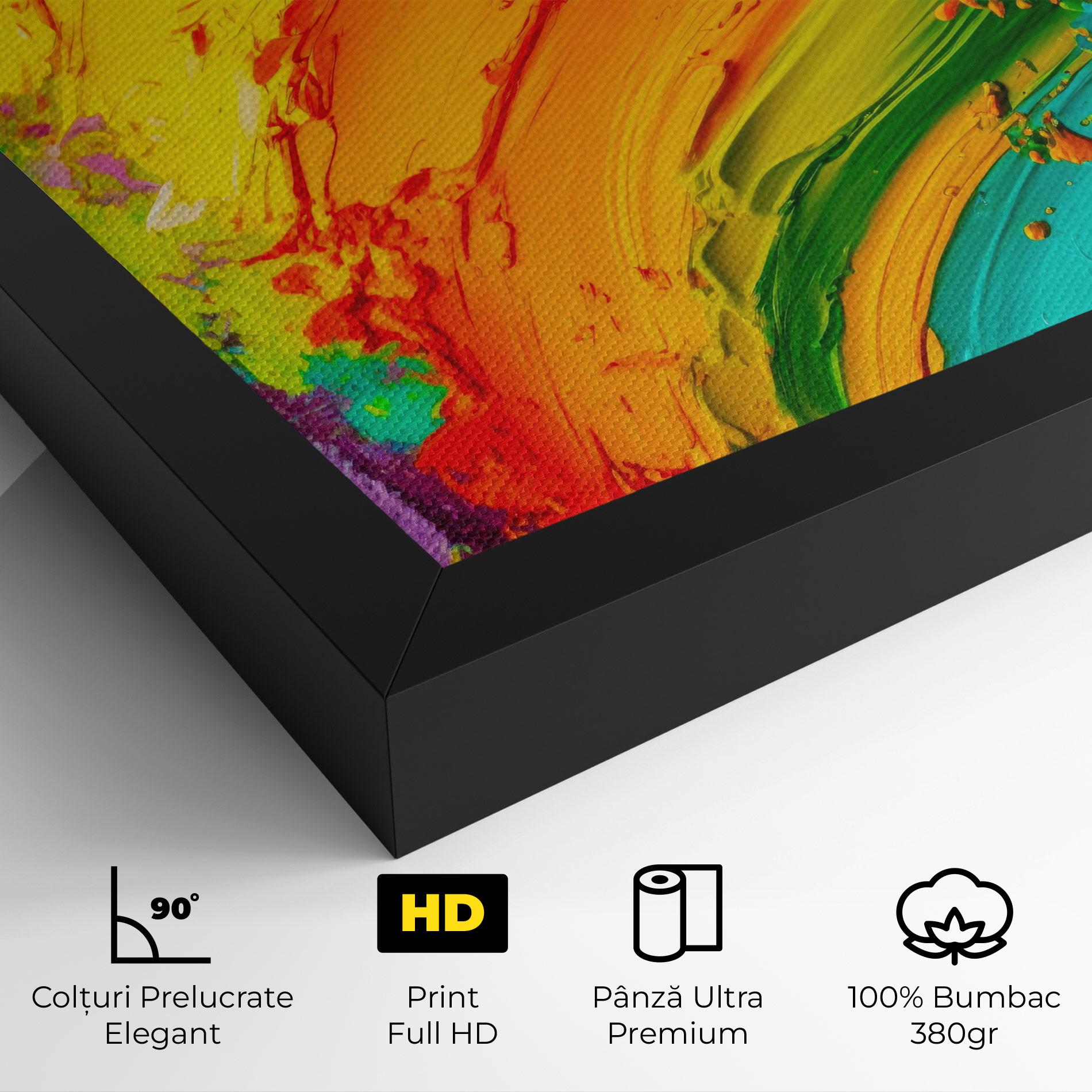 Tablou Canvas Multicolored Painting mockup 4