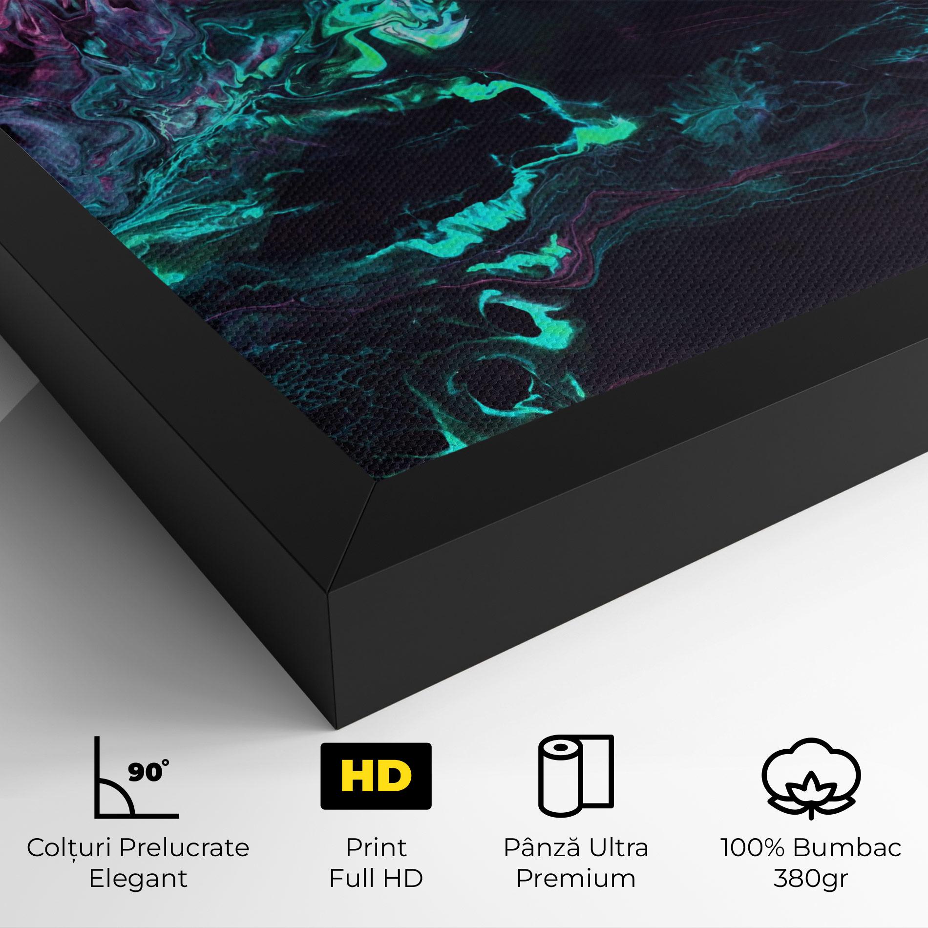 Tablou Canvas Neon Abstract mockup 4